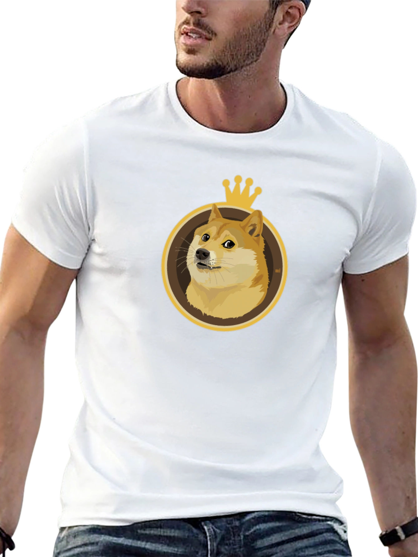 Doge King T-Shirt - Meme Coin Crew