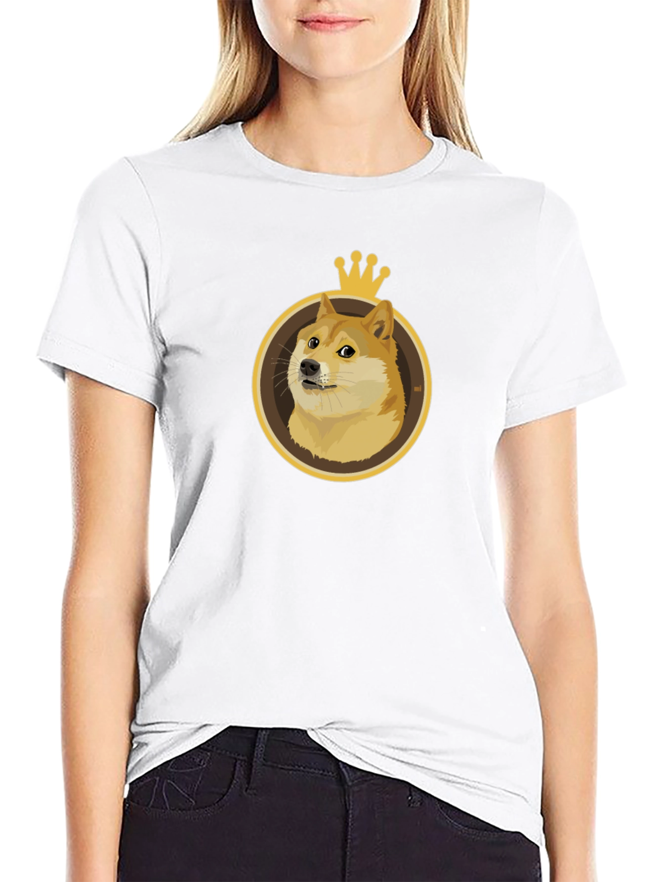 Doge King T-Shirt - Meme Coin Crew