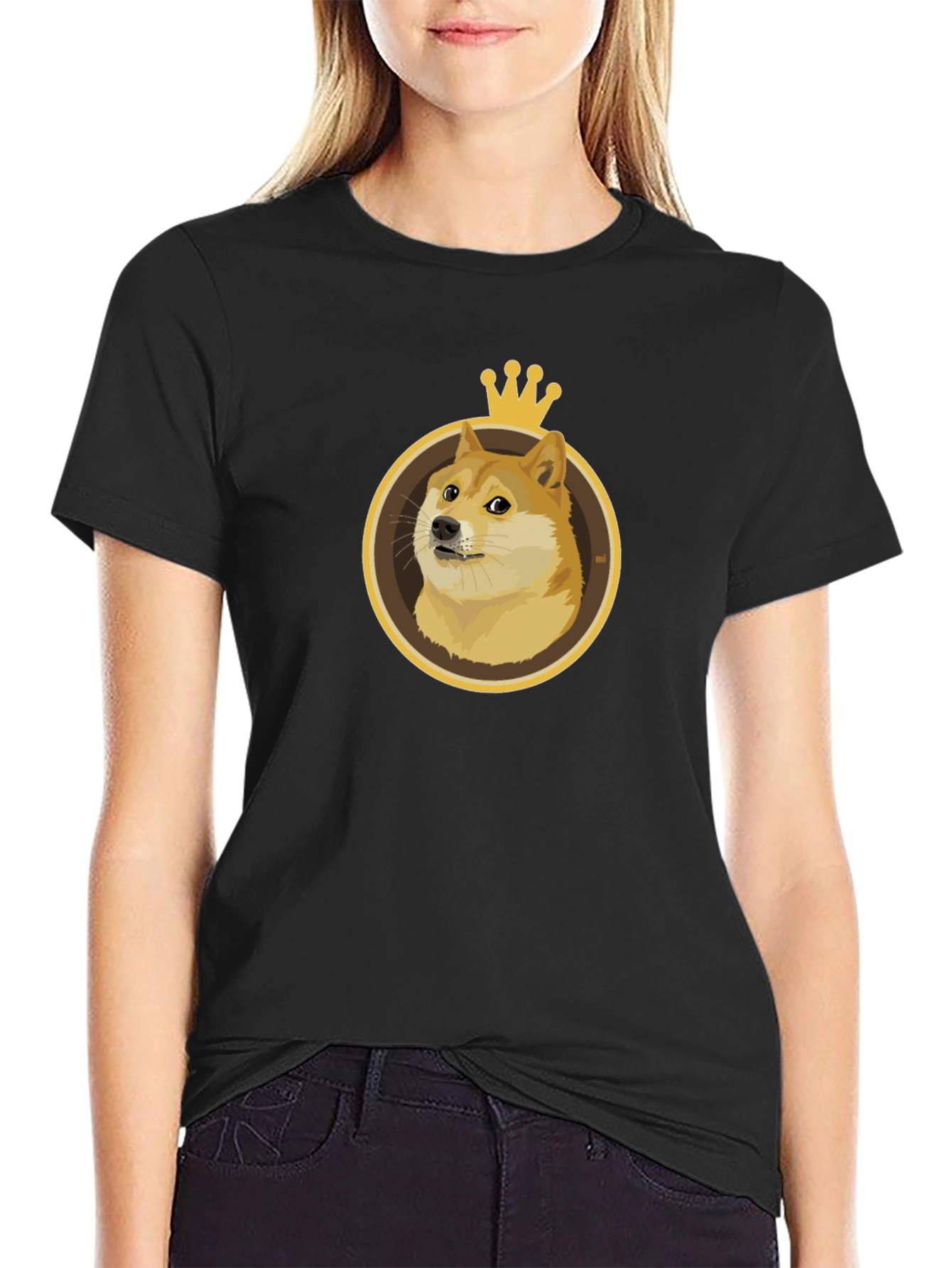 Doge King T-Shirt - Meme Coin Crew
