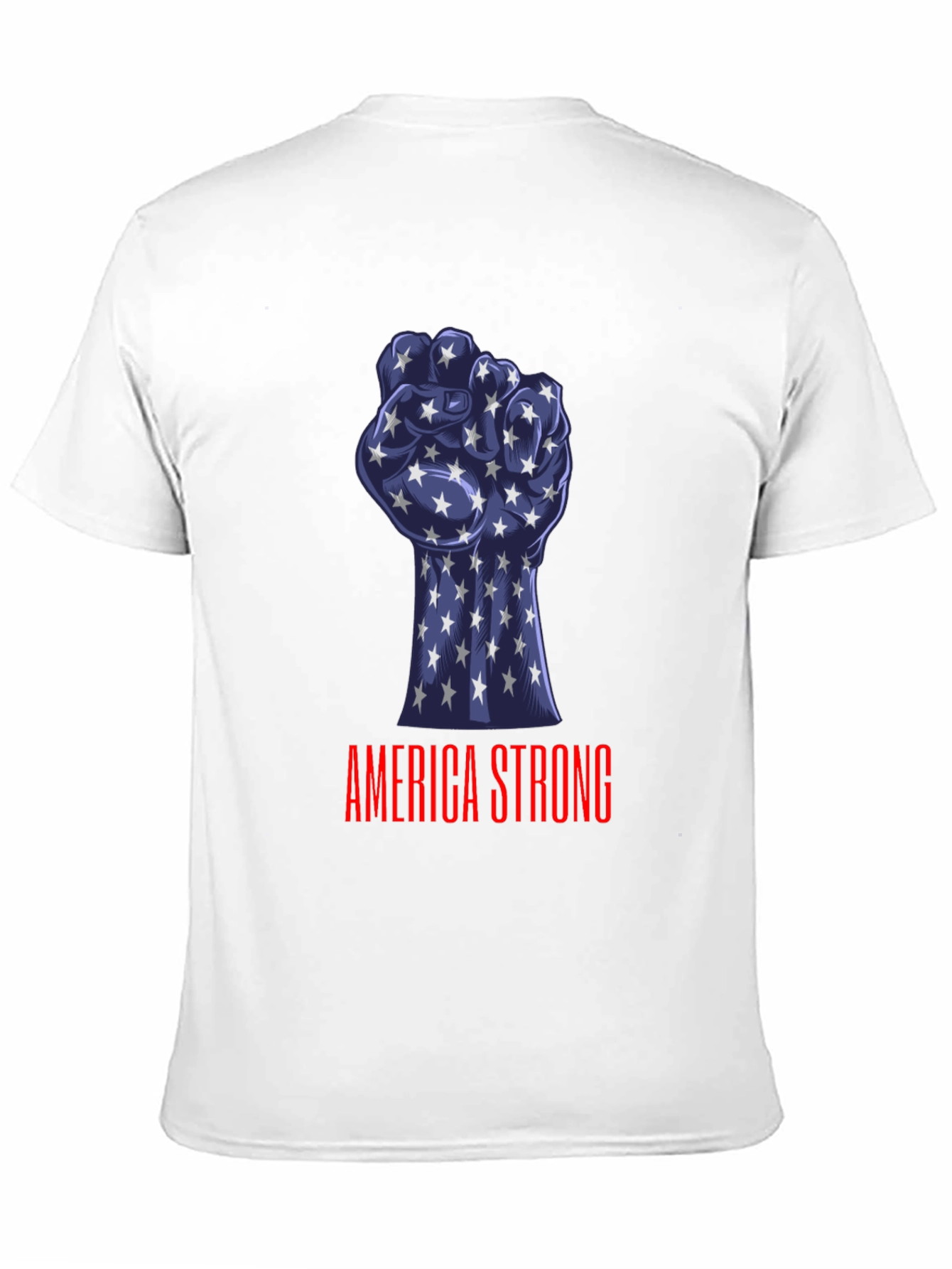 America Strong T-Shirt Patriotic Design