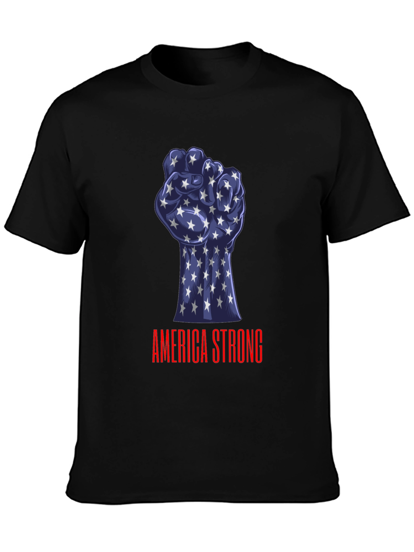 America Strong T-Shirt Patriotic Design