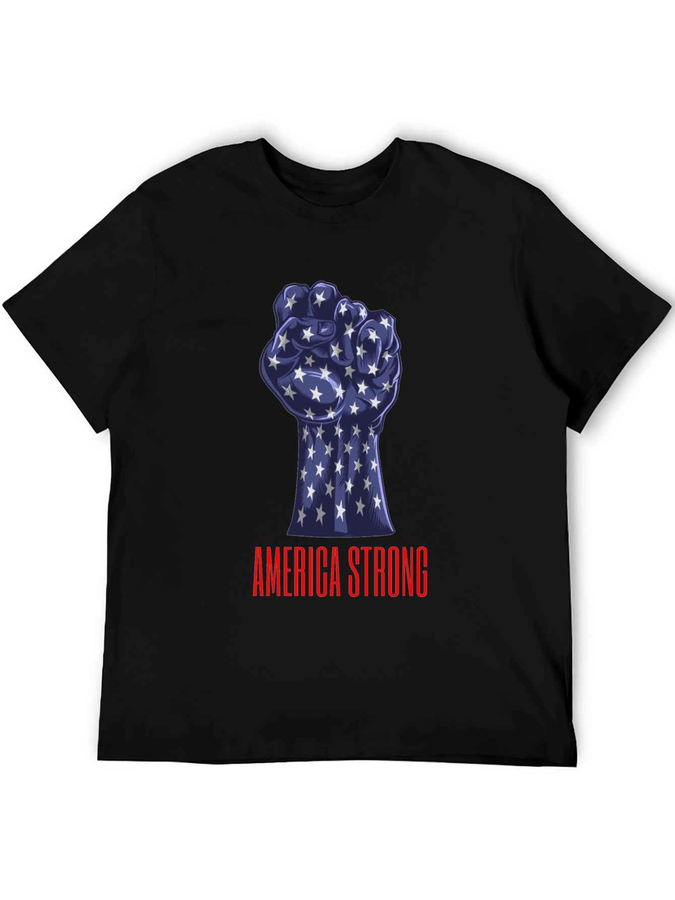 America Strong T-Shirt Patriotic Design