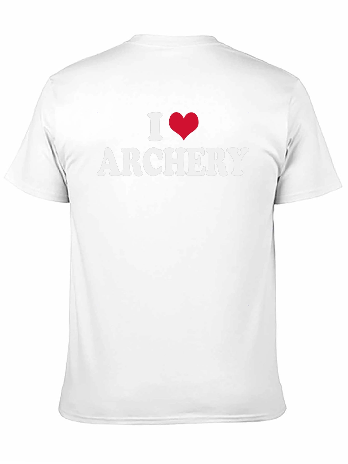 I Heart Archery T-Shirt - Black Graphic Tee