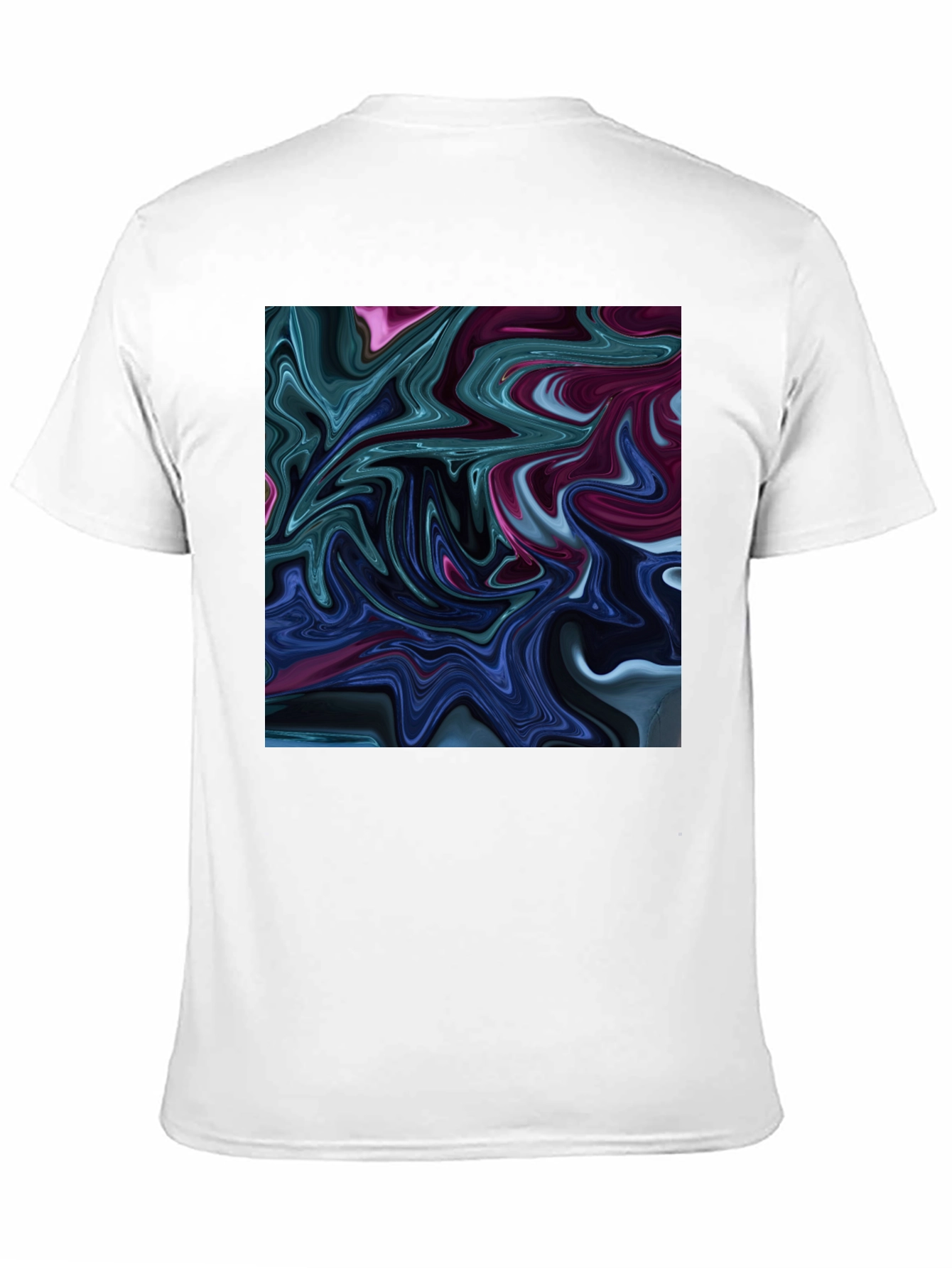 Abstract Swirl Graphic T-Shirt