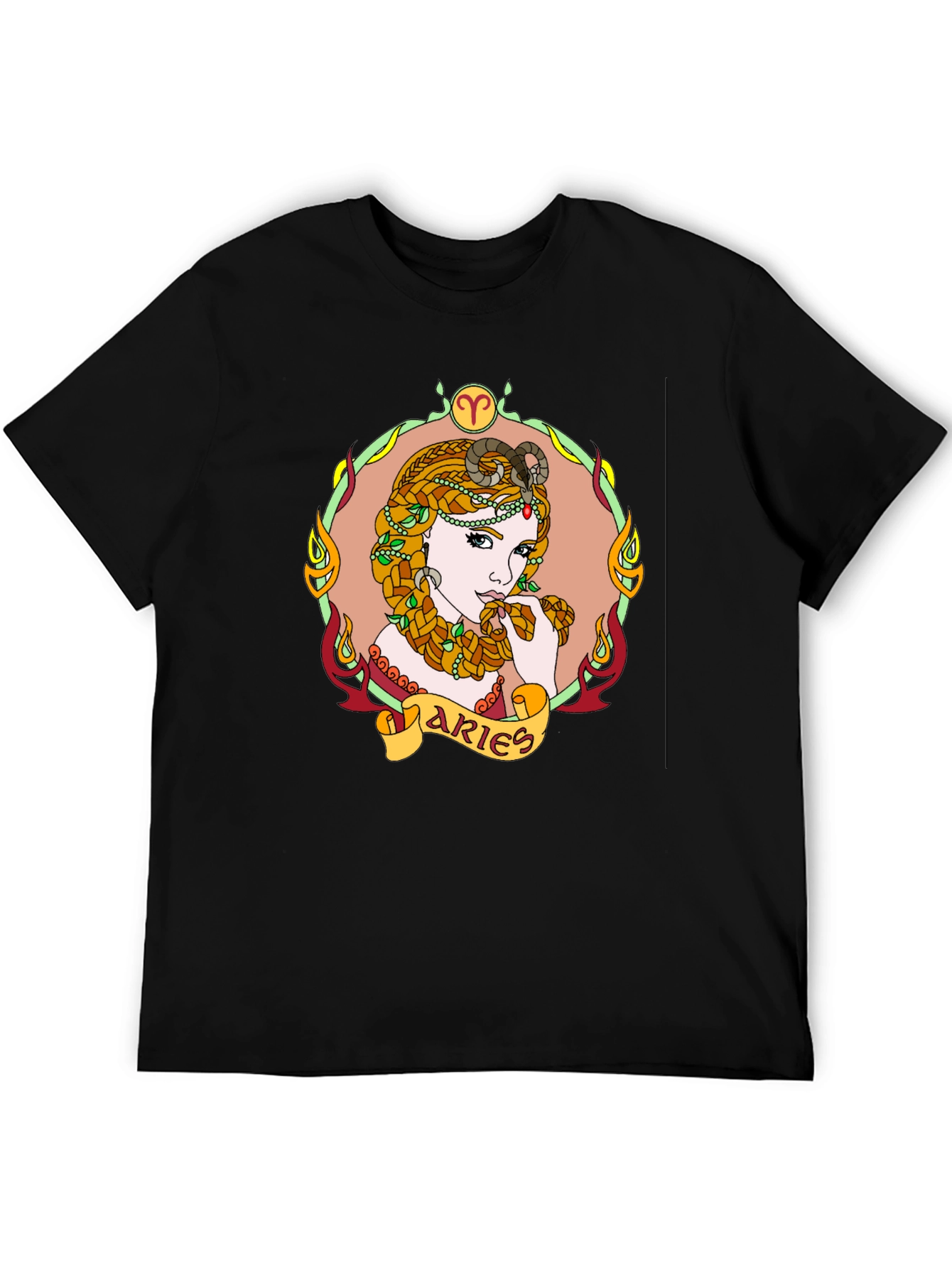 Aries Zodiac Sign Graphic Tee