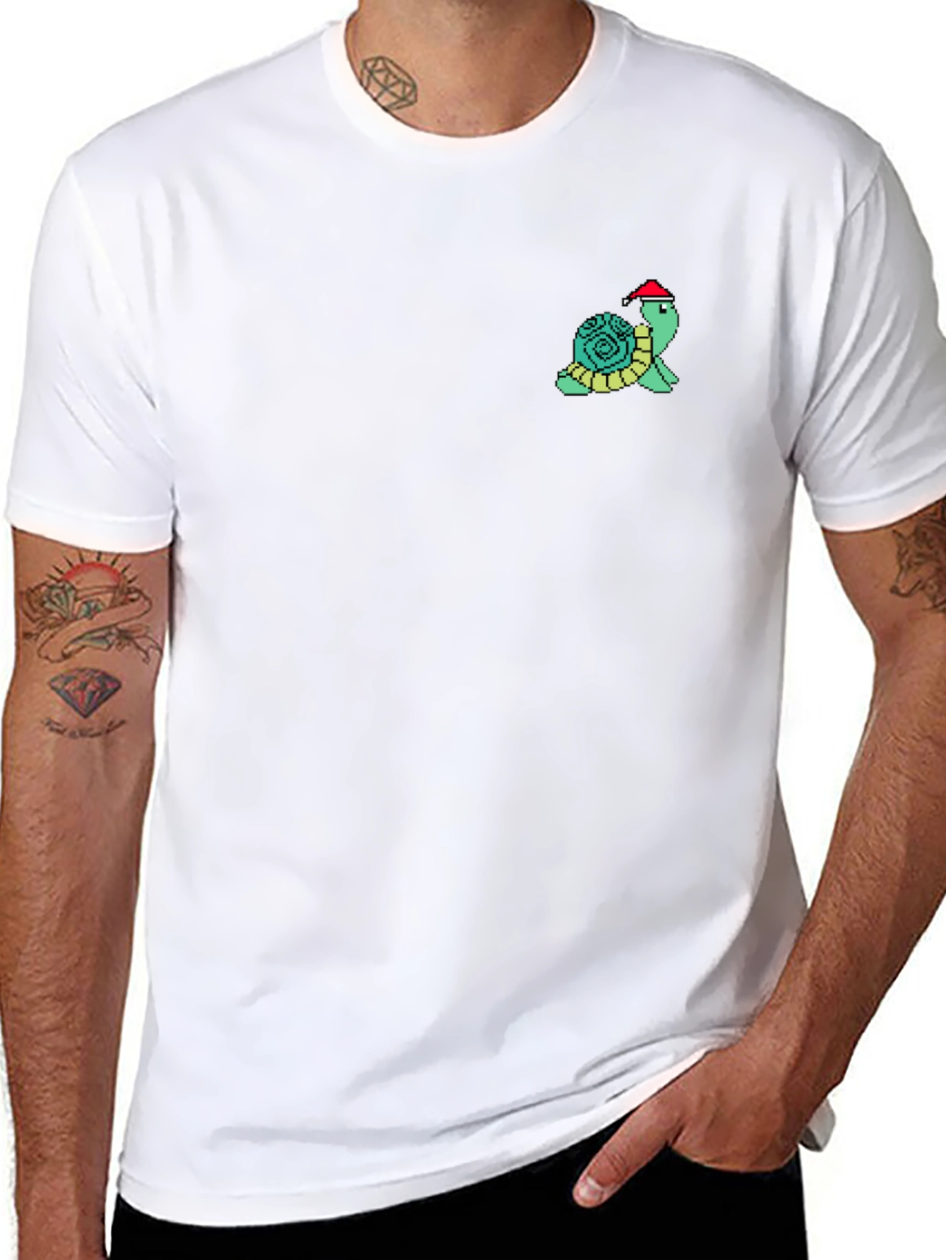 Festive Turtle Graphic Tee