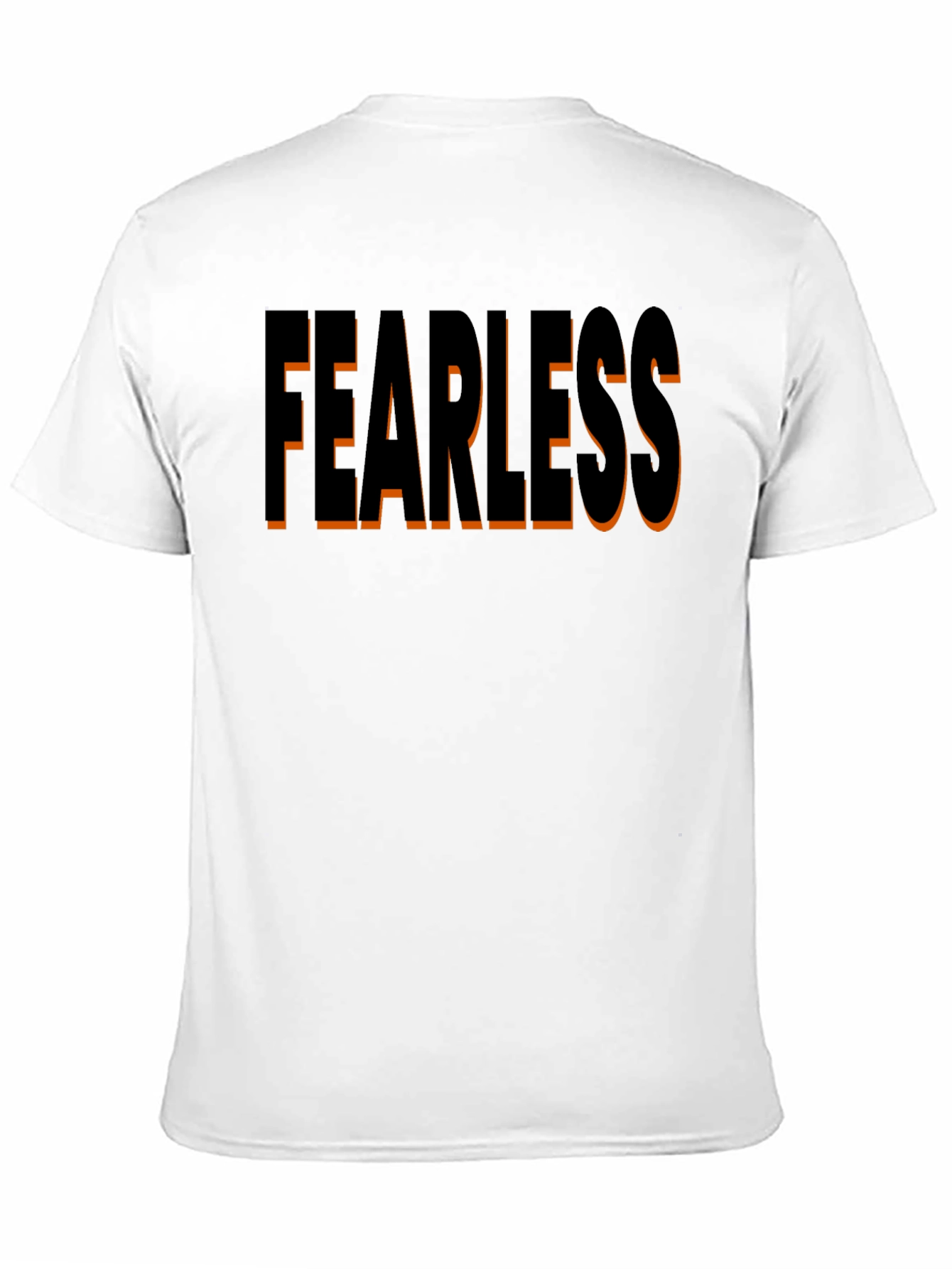 Fearless Black Graphic Tee