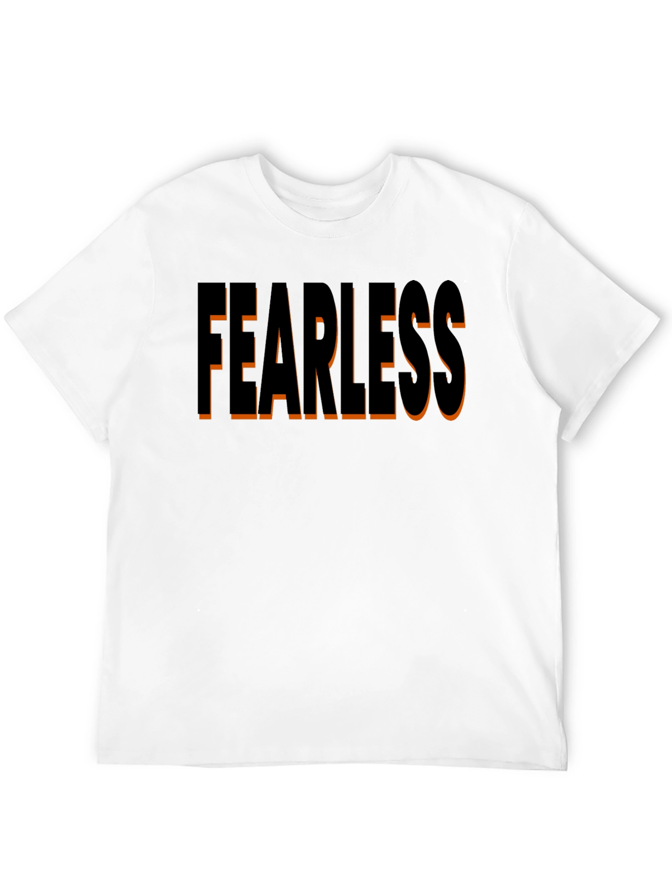 Fearless Black Graphic Tee