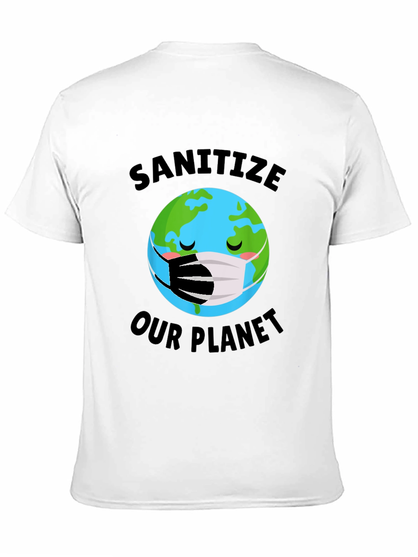 Sanitize Our Planet Graphic T-Shirt