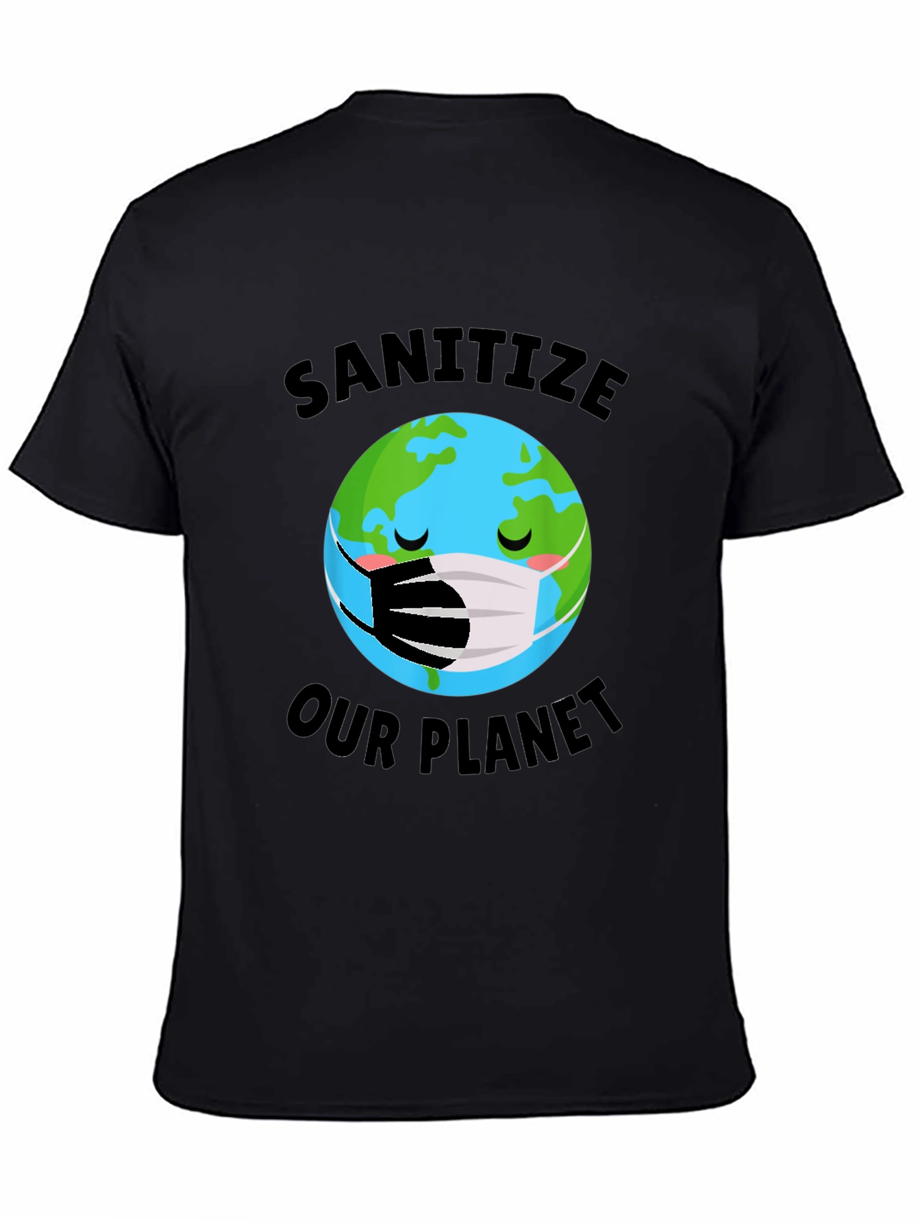 Sanitize Our Planet Graphic T-Shirt