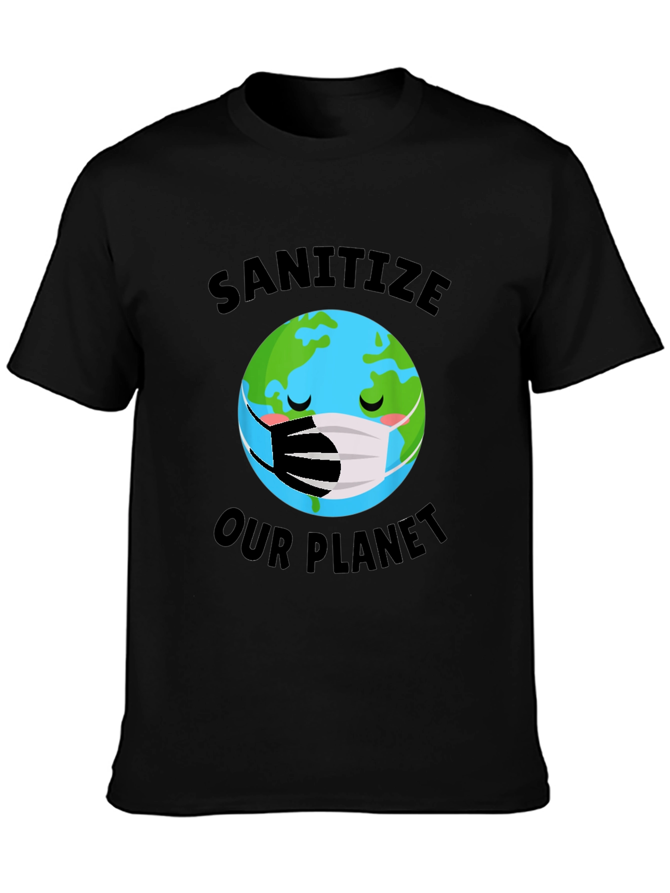 Sanitize Our Planet Graphic T-Shirt