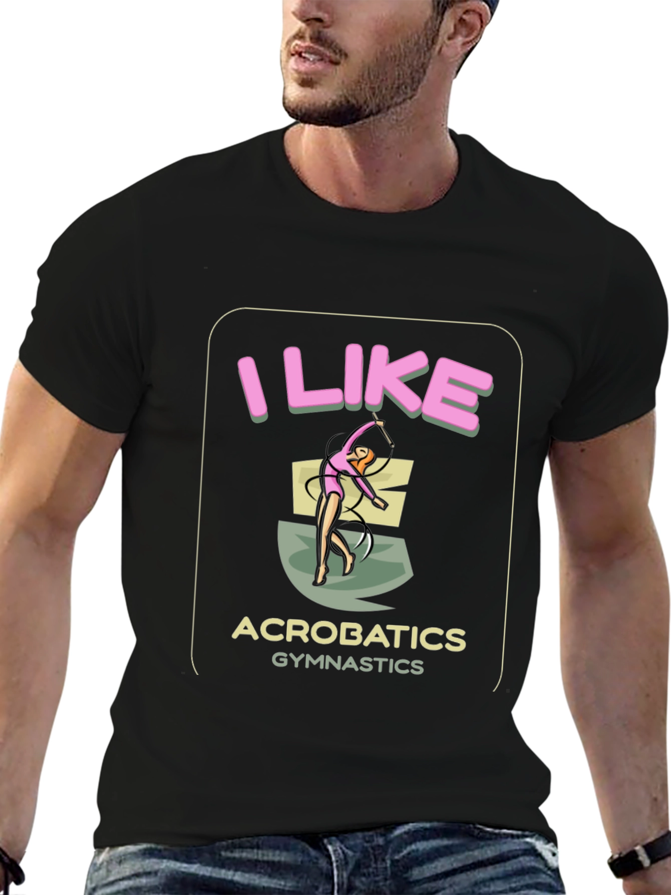Acrobatics Gymnastics T-Shirt - I Like Gymnastics