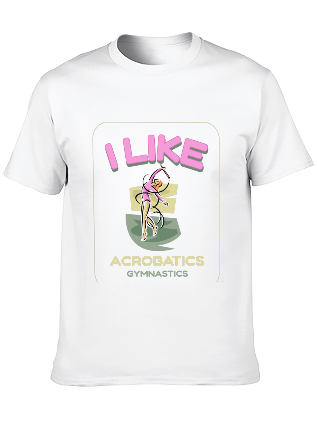 Acrobatics Gymnastics T-Shirt - I Like Gymnastics