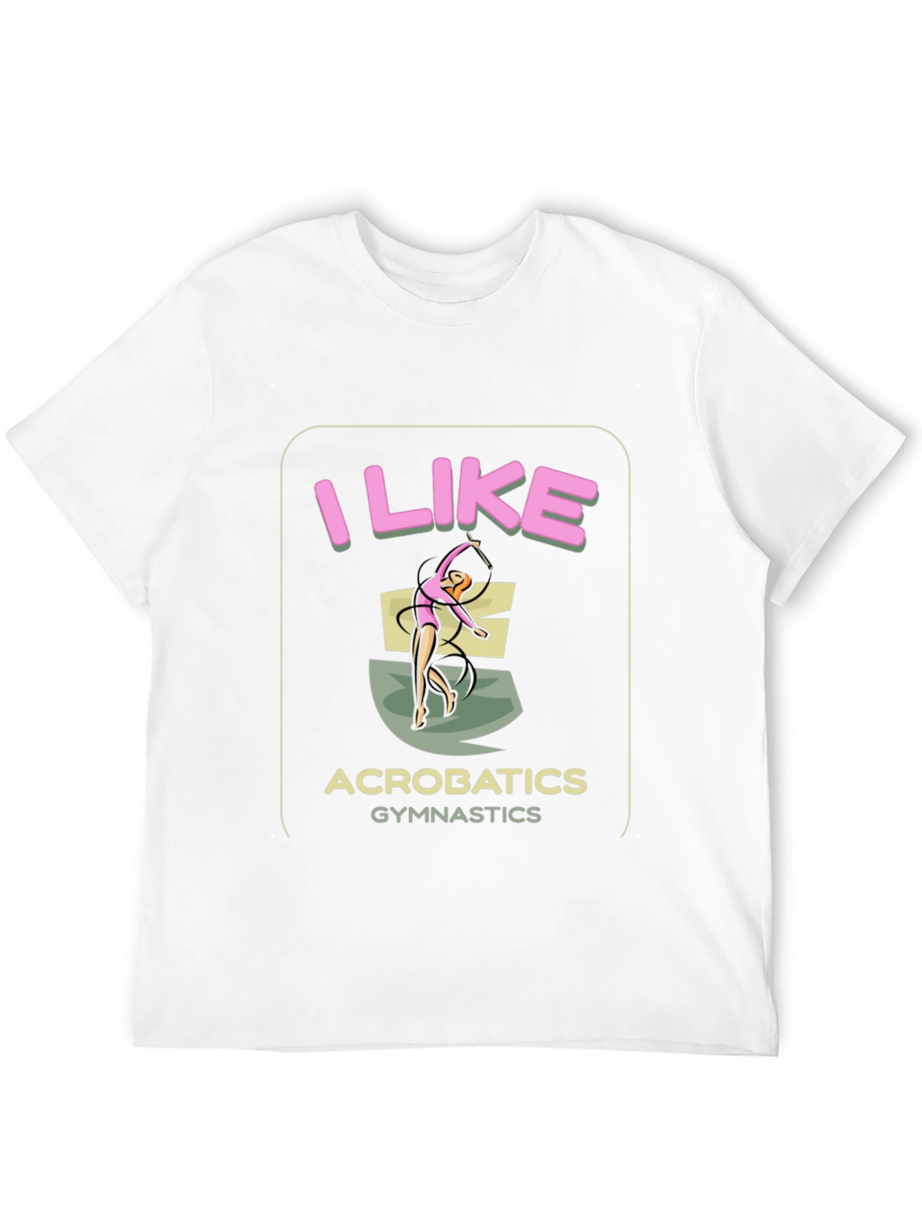 Acrobatics Gymnastics T-Shirt - I Like Gymnastics