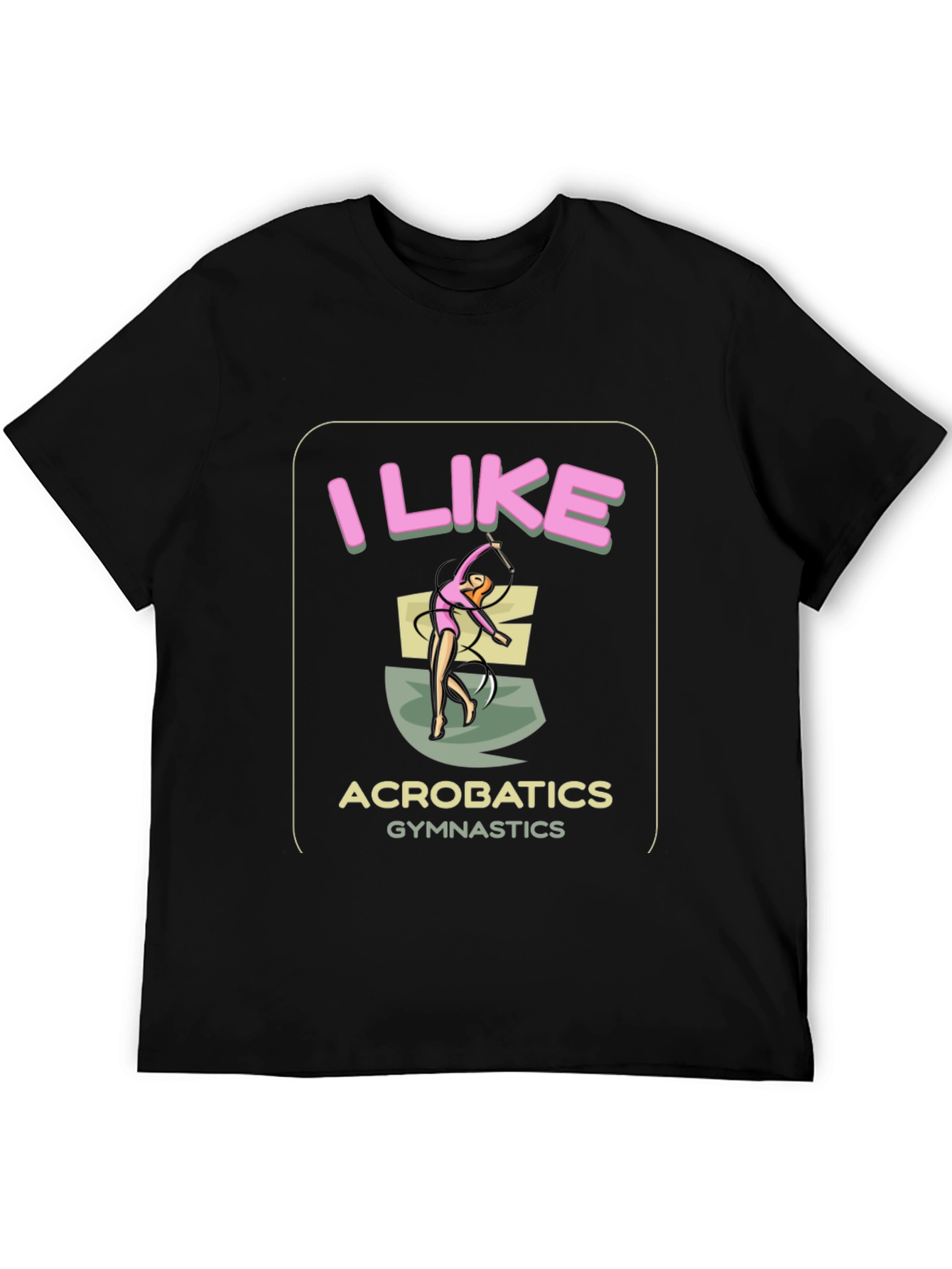 Acrobatics Gymnastics T-Shirt - I Like Gymnastics