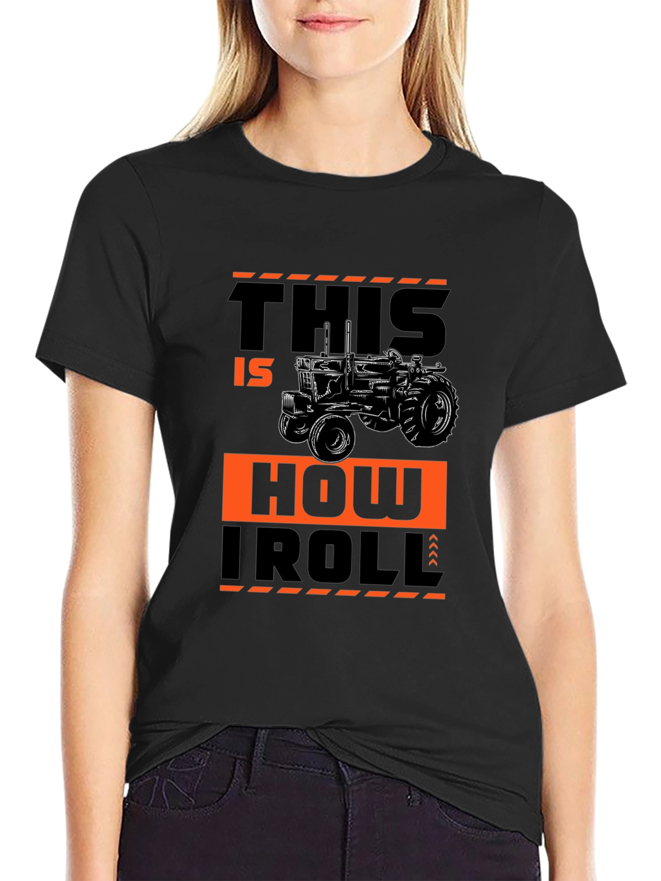 This is How I Roll Tractor Graphic Tee