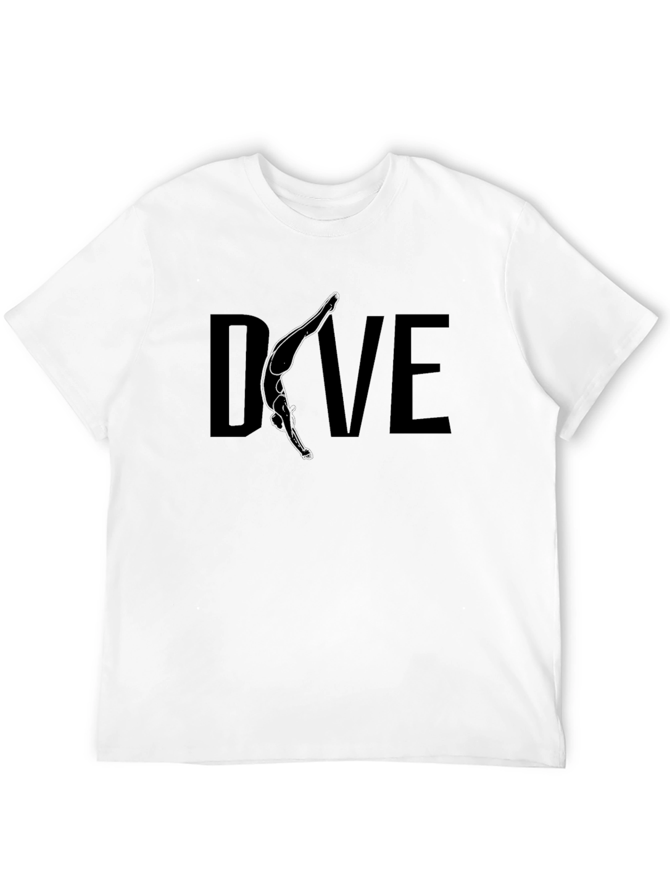 DIVE T-Shirt | Black Cotton Tee