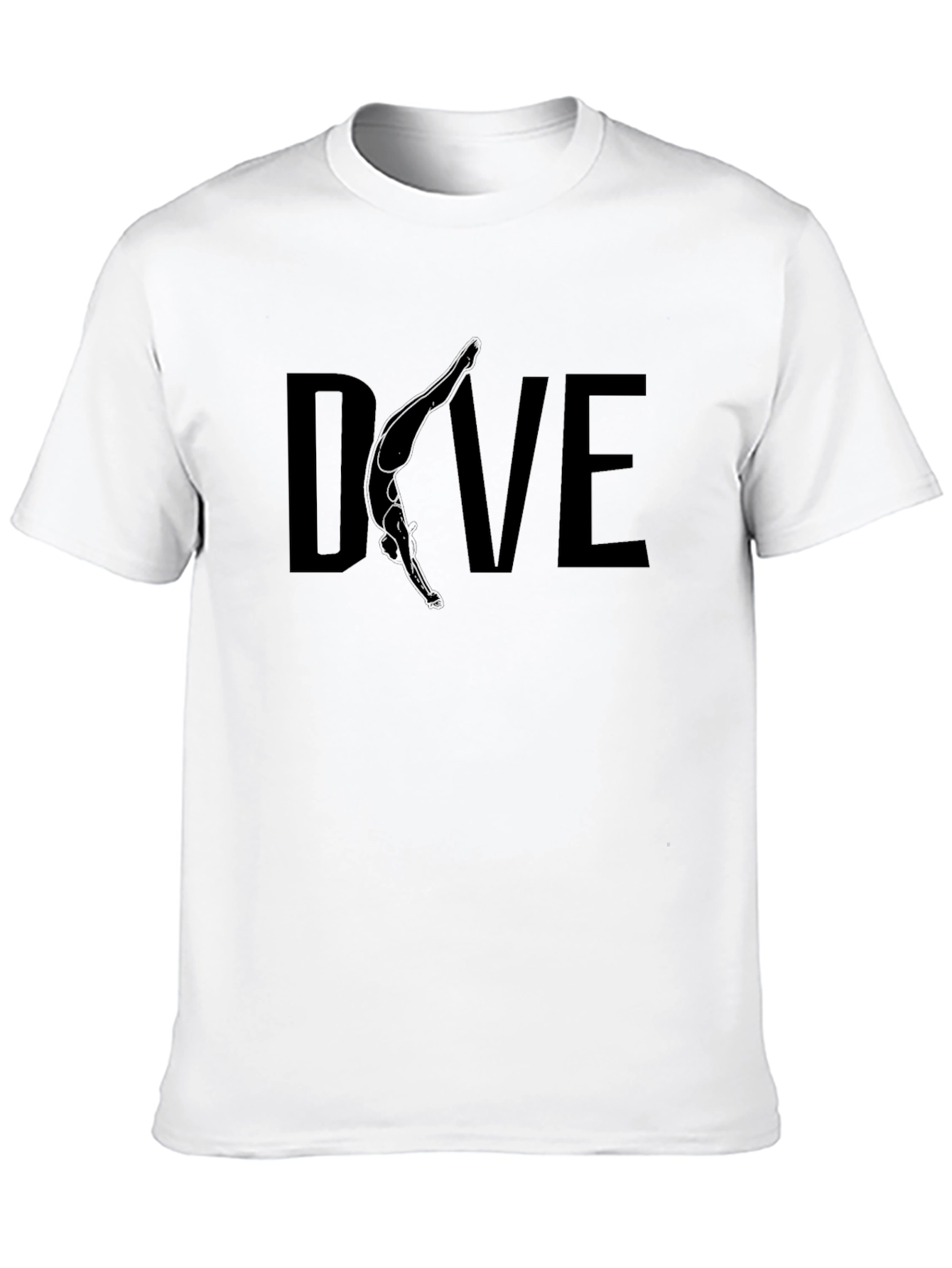 DIVE T-Shirt | Black Cotton Tee