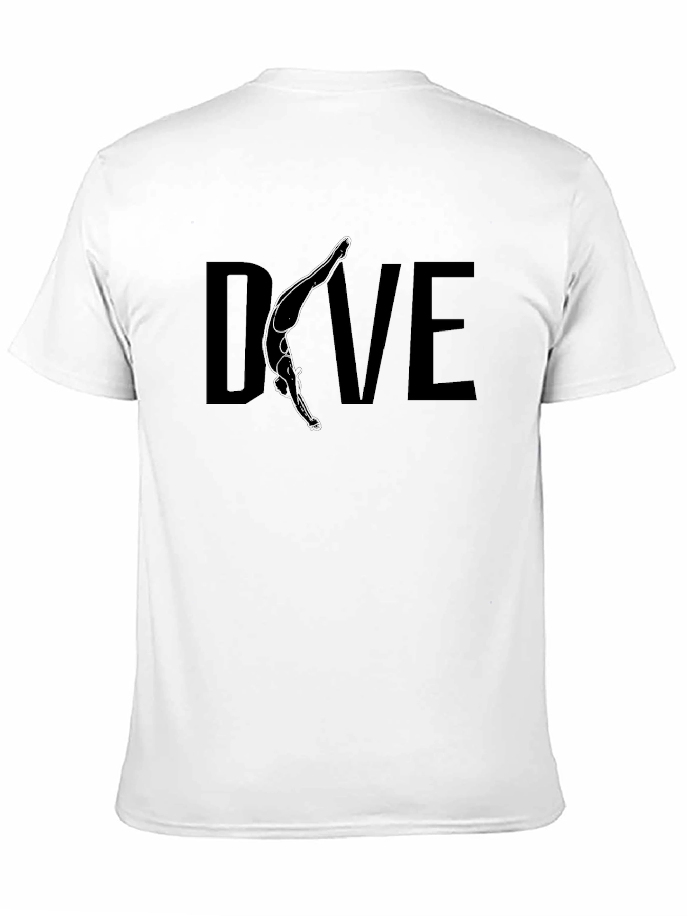 DIVE T-Shirt | Black Cotton Tee