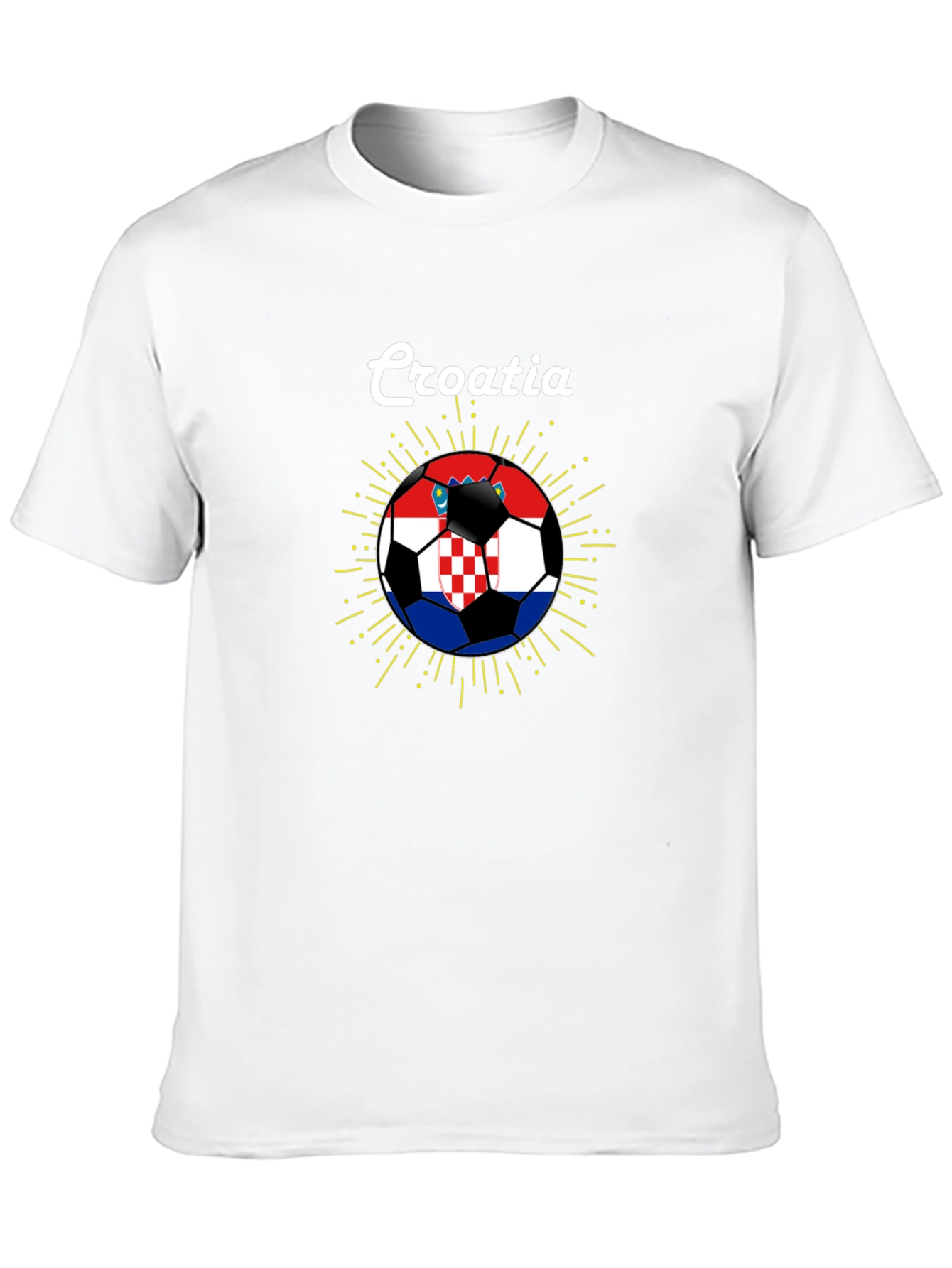 Croatia Soccer Flag T-Shirt