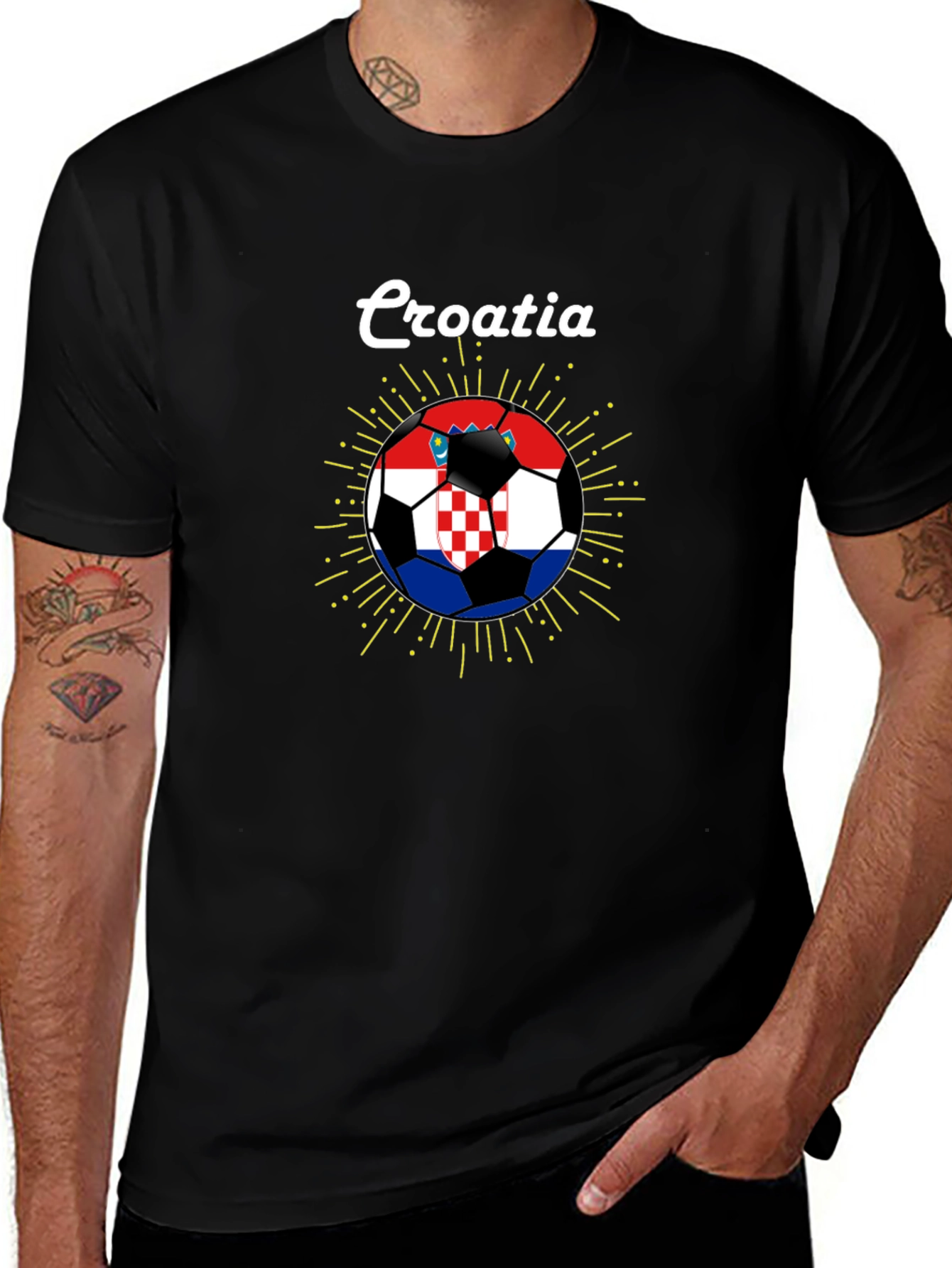 Croatia Soccer Flag T-Shirt