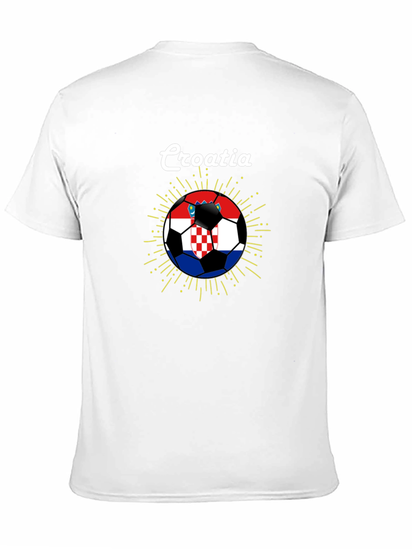 Croatia Soccer Flag T-Shirt