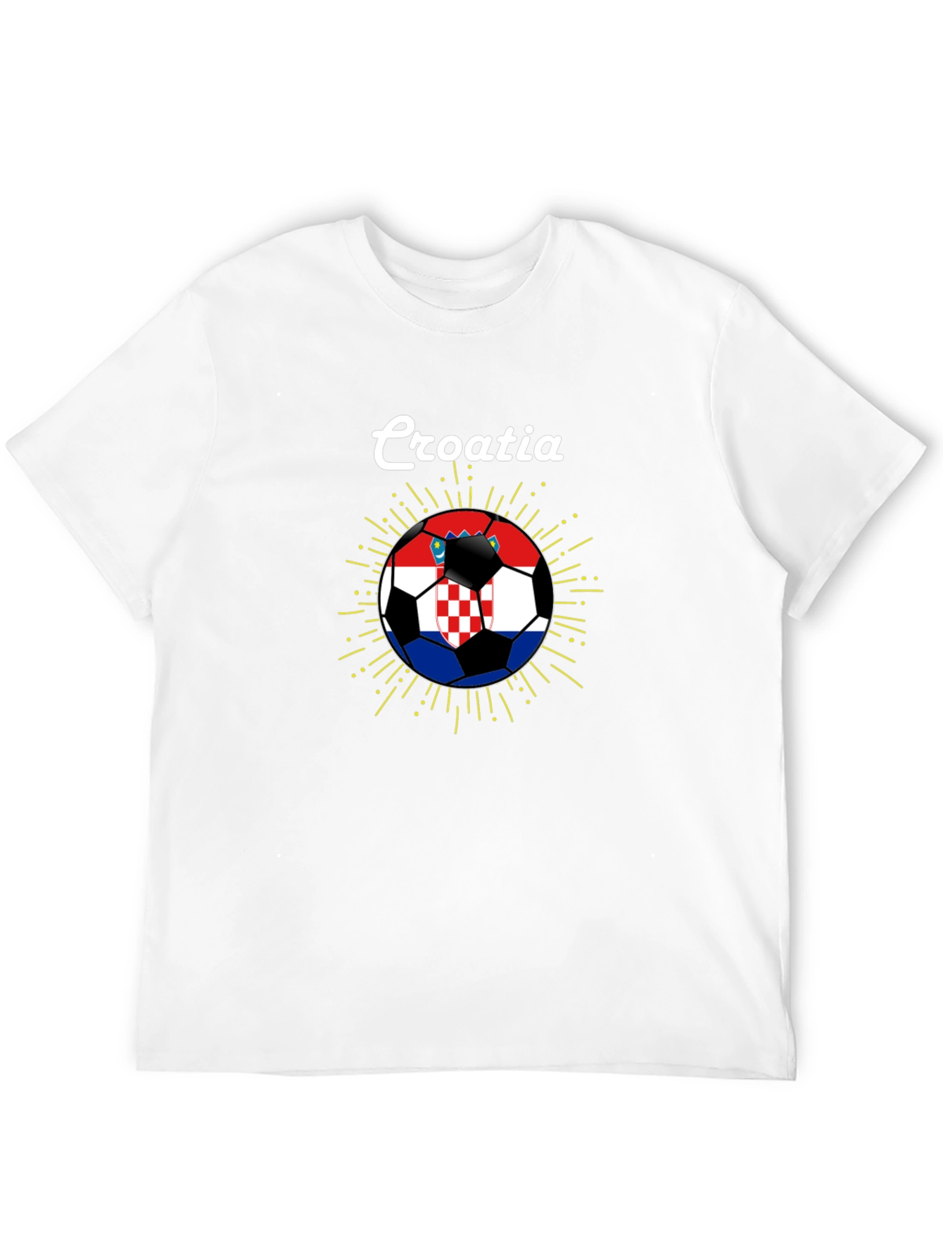 Croatia Soccer Flag T-Shirt