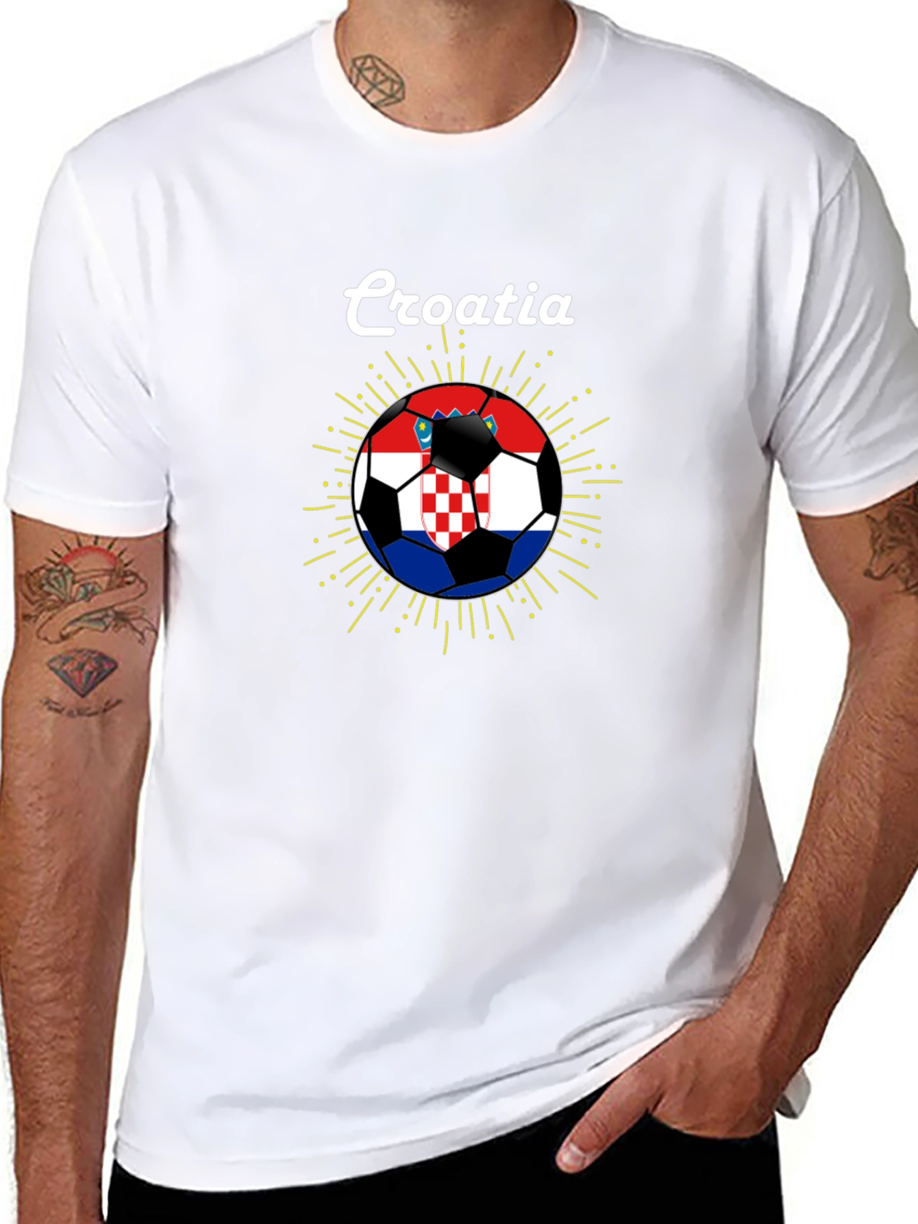 Croatia Soccer Flag T-Shirt