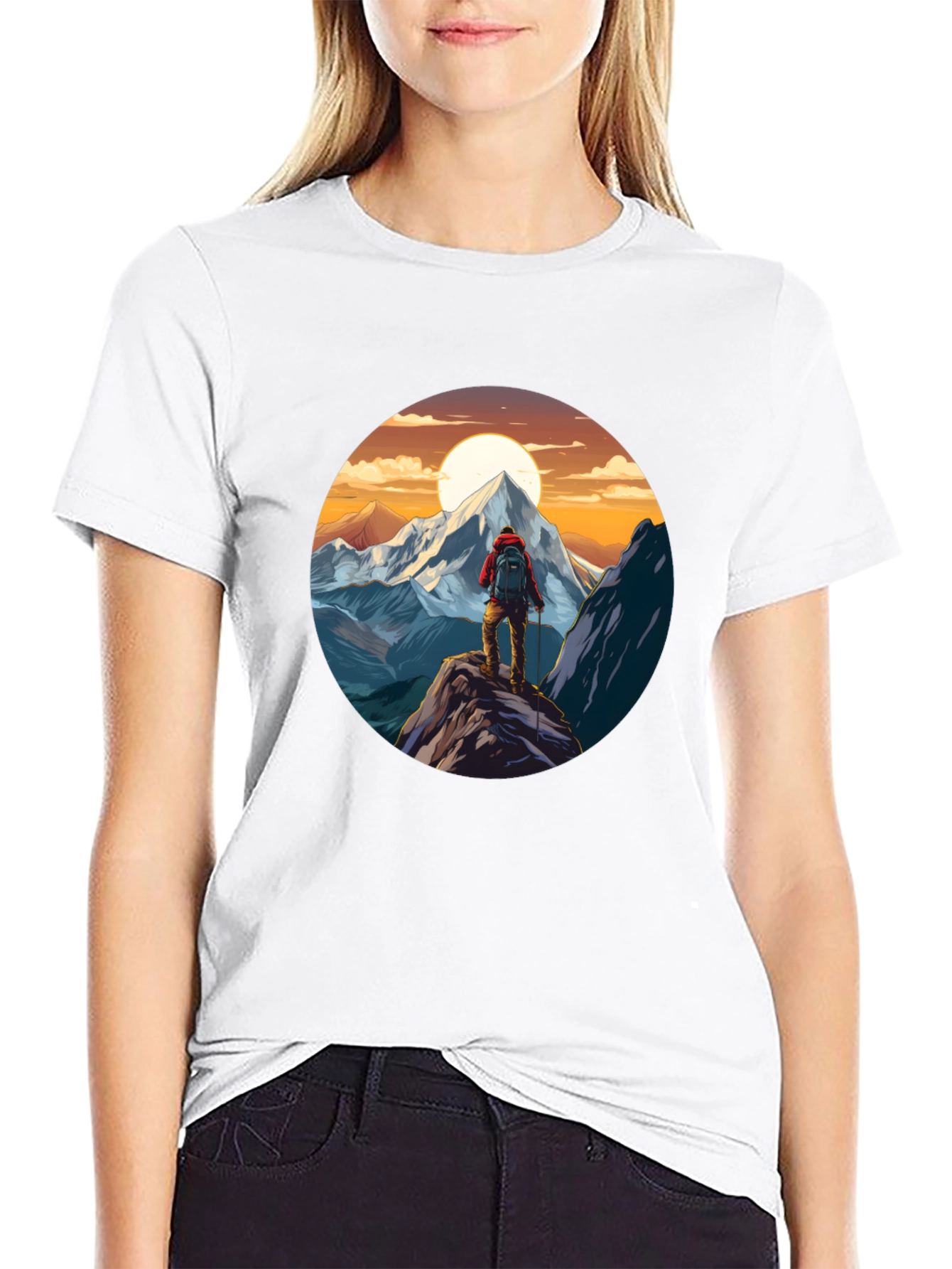 Mountain Climber Graphic Tee - Adventure Awaits