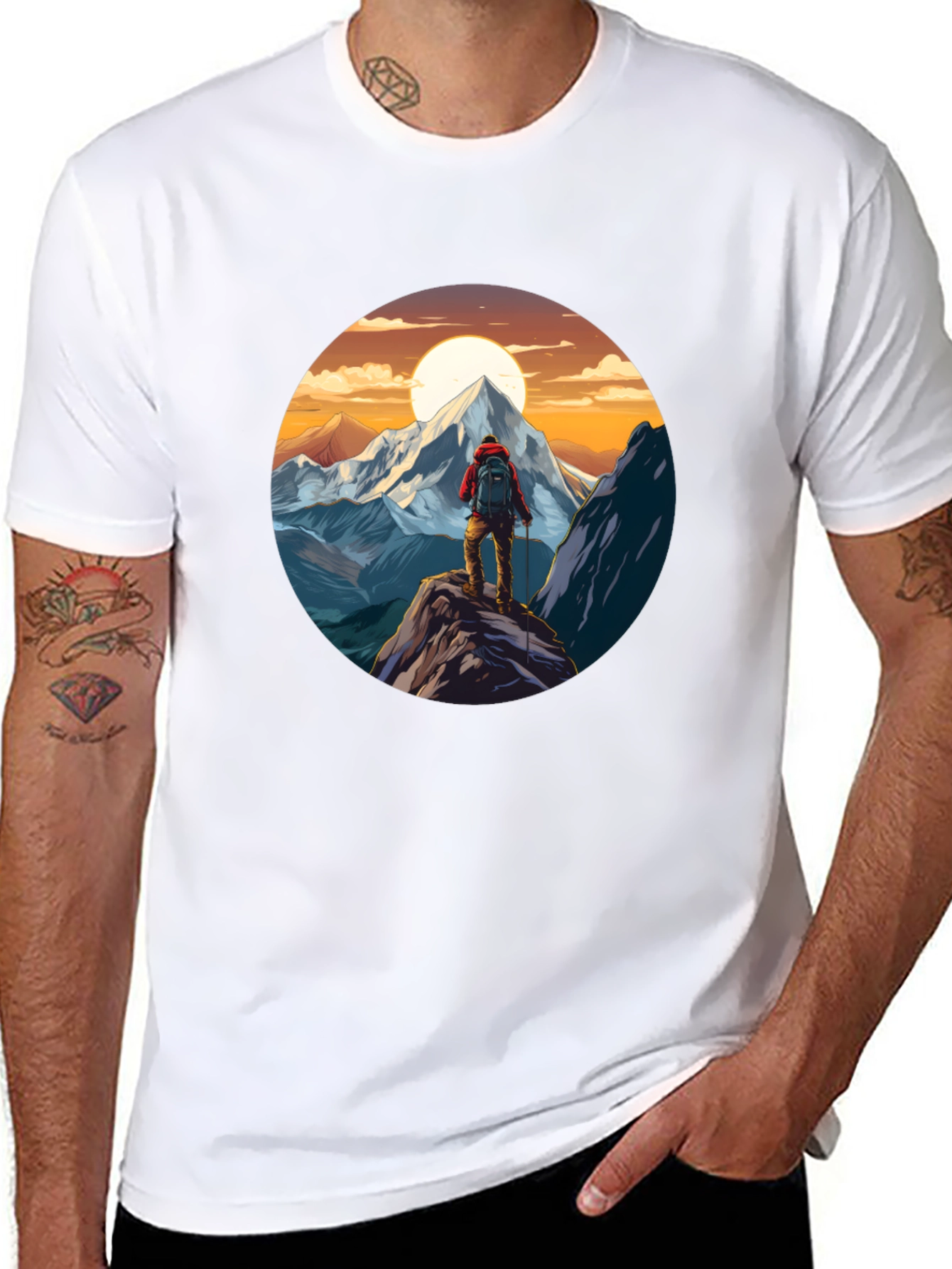 Mountain Climber Graphic Tee - Adventure Awaits