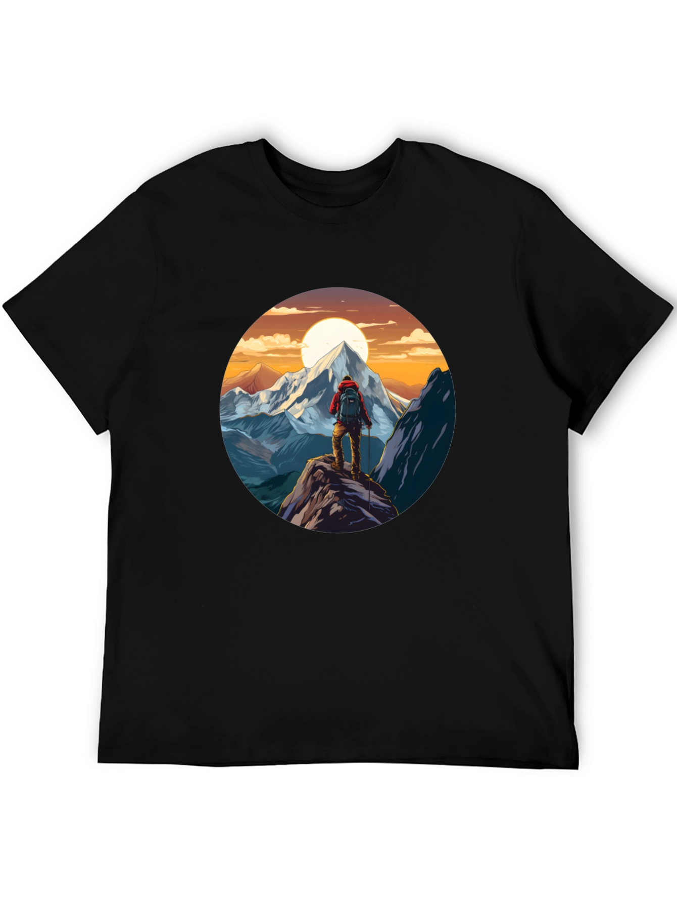 Mountain Climber Graphic Tee - Adventure Awaits
