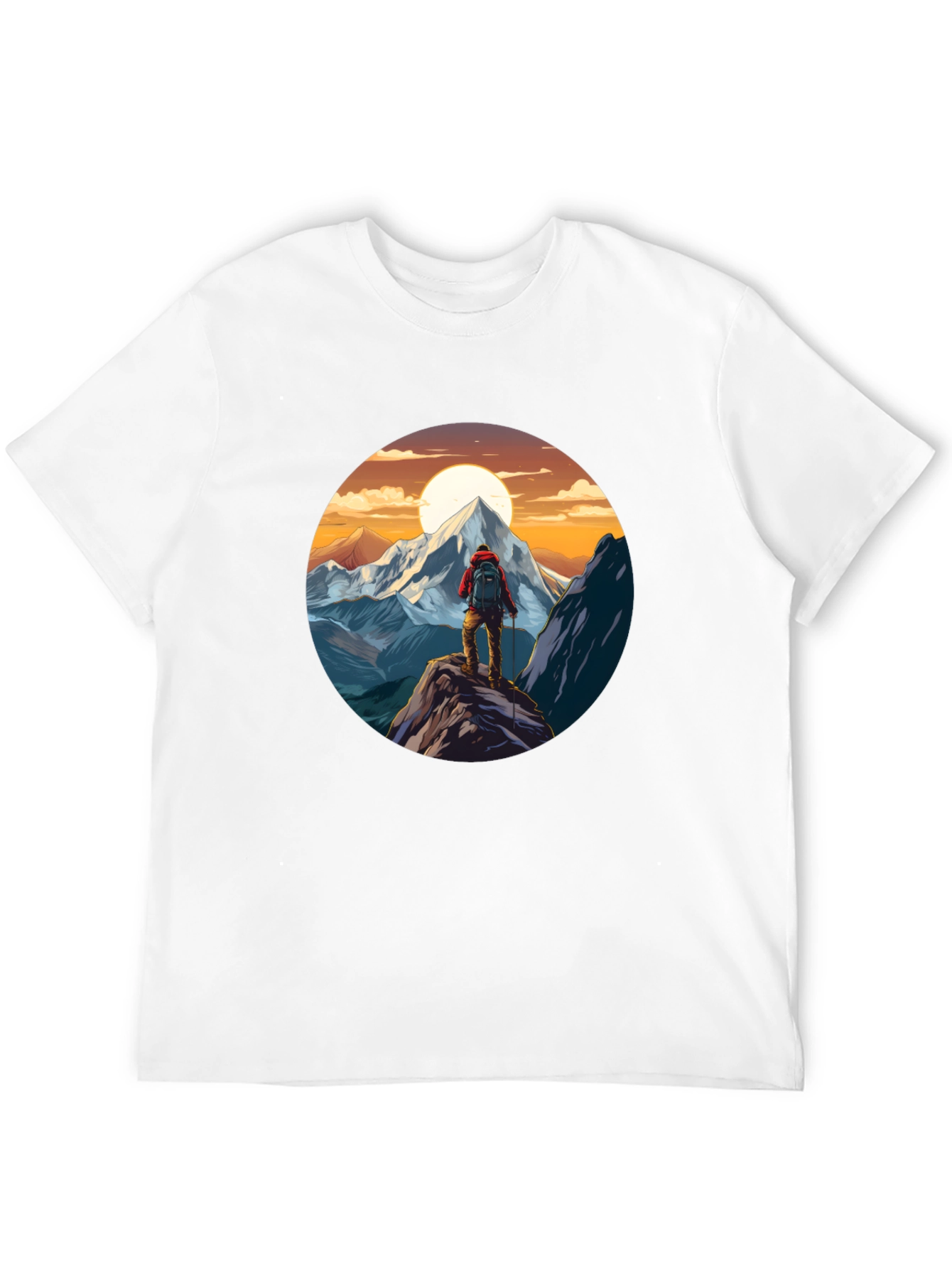 Mountain Climber Graphic Tee - Adventure Awaits