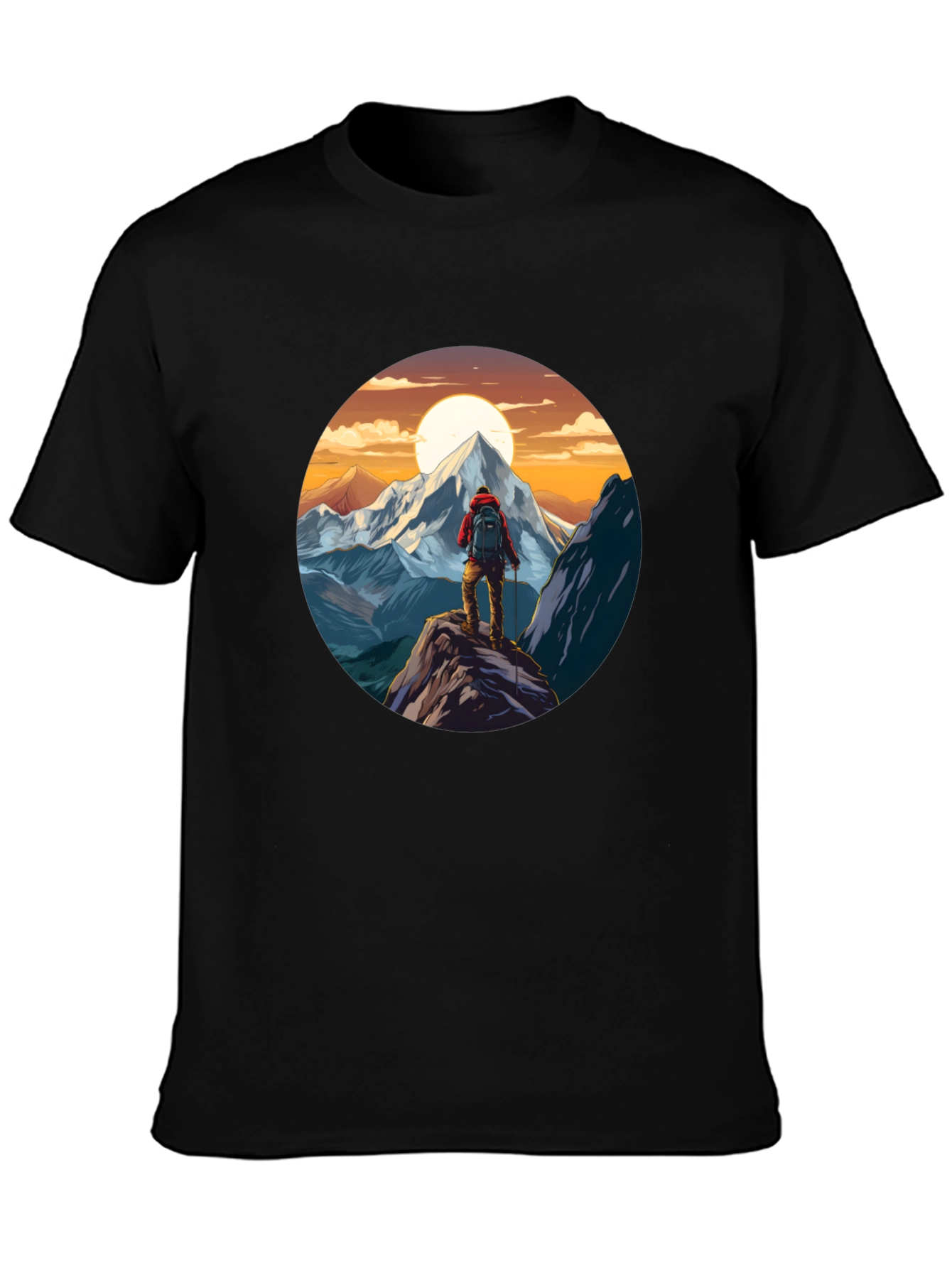 Mountain Climber Graphic Tee - Adventure Awaits