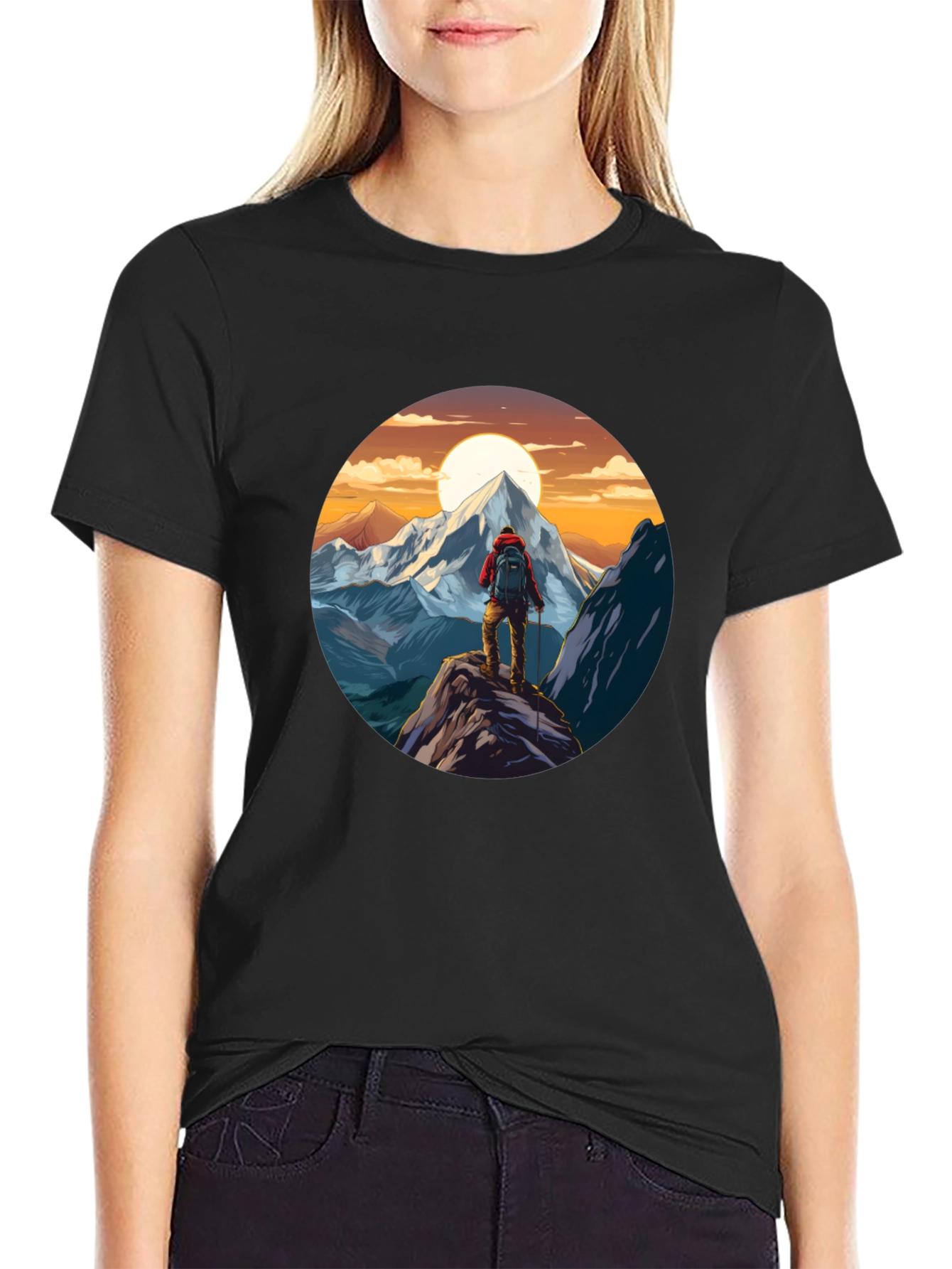 Mountain Climber Graphic Tee - Adventure Awaits