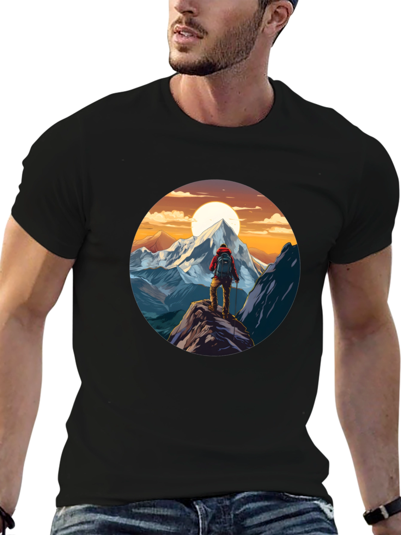 Mountain Climber Graphic Tee - Adventure Awaits