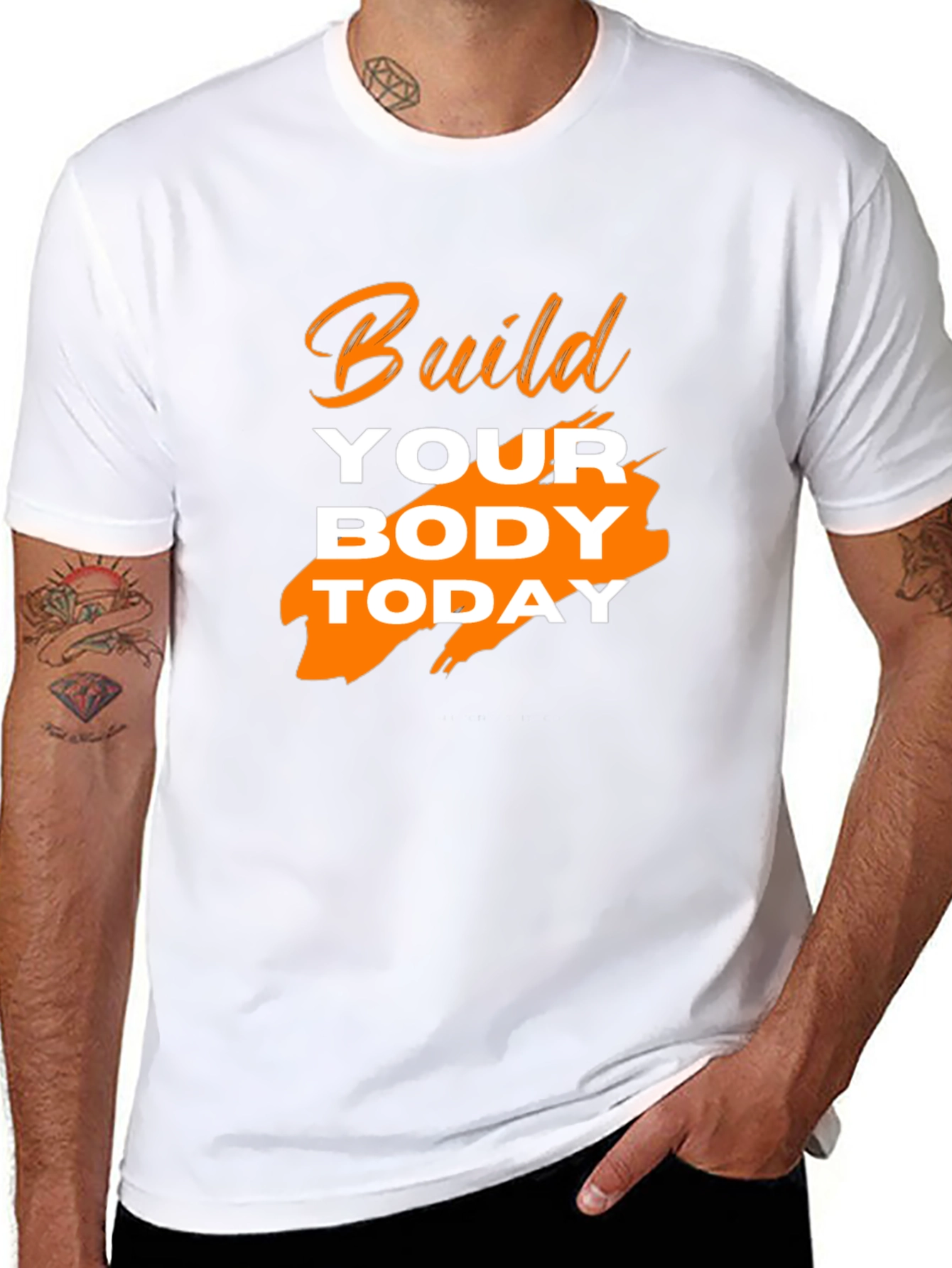 Build Your Body Today Graphic Tee