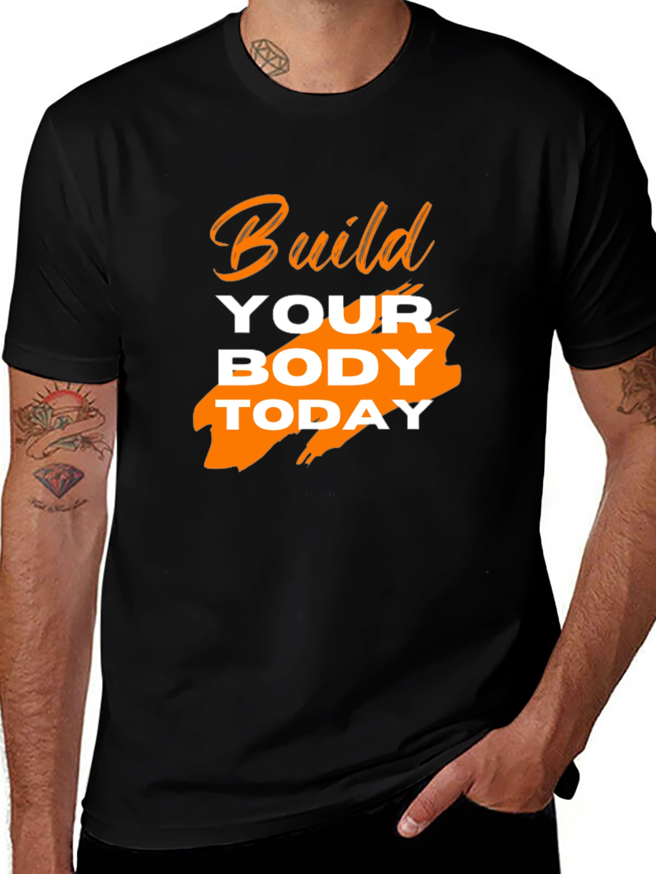 Build Your Body Today Graphic Tee
