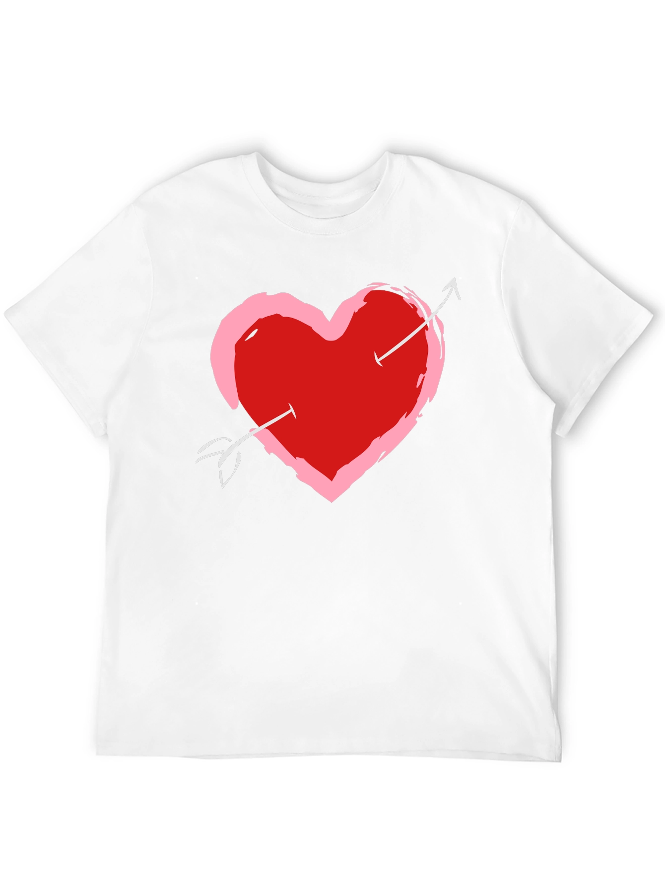Heart with Arrow T-Shirt - Valentines Day Gift