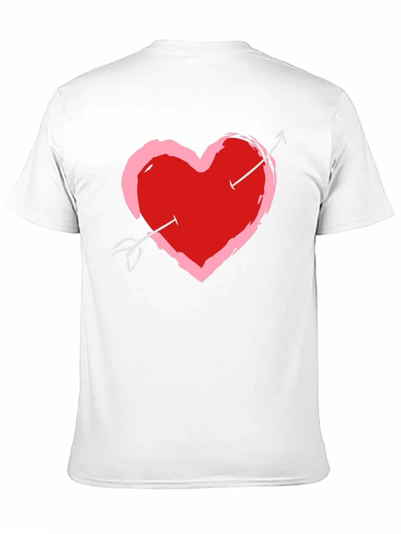 Heart with Arrow T-Shirt - Valentines Day Gift