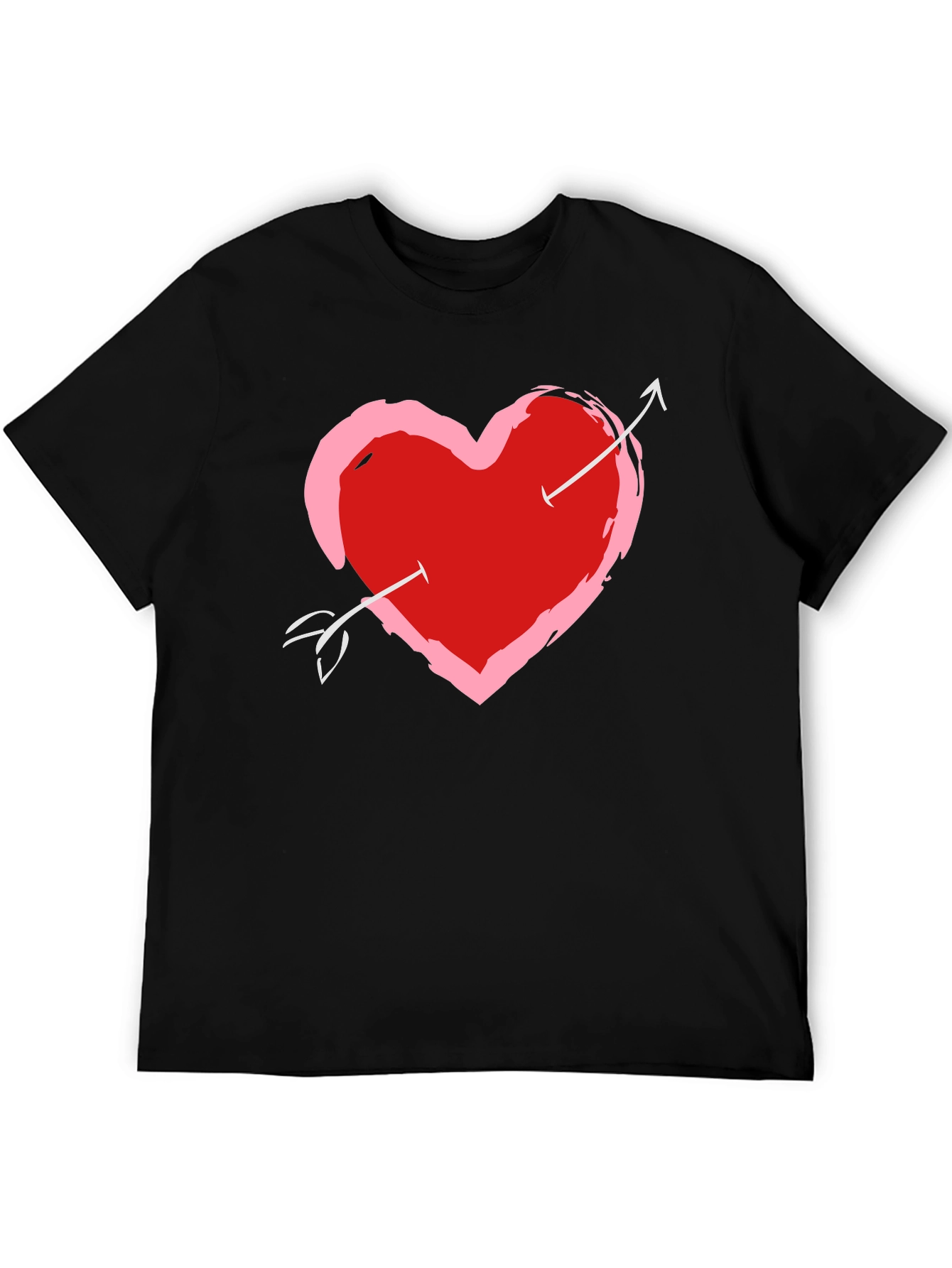 Heart with Arrow T-Shirt - Valentines Day Gift