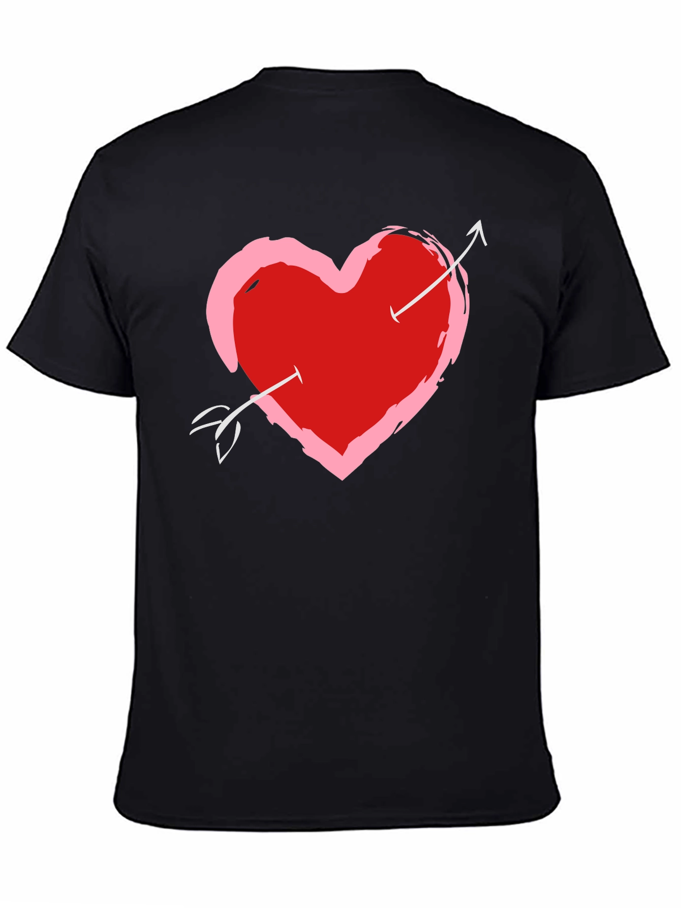 Heart with Arrow T-Shirt - Valentines Day Gift