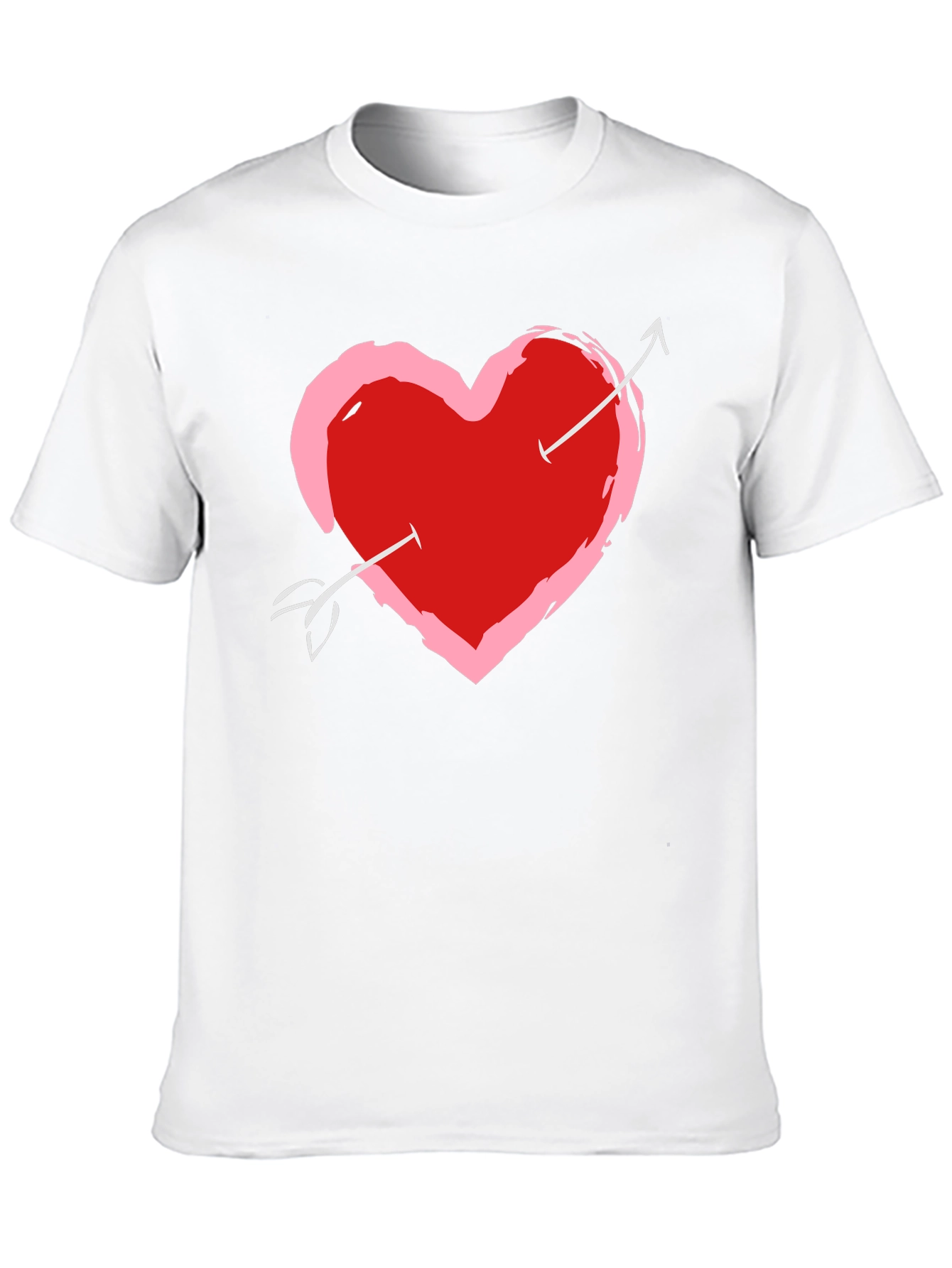 Heart with Arrow T-Shirt - Valentines Day Gift