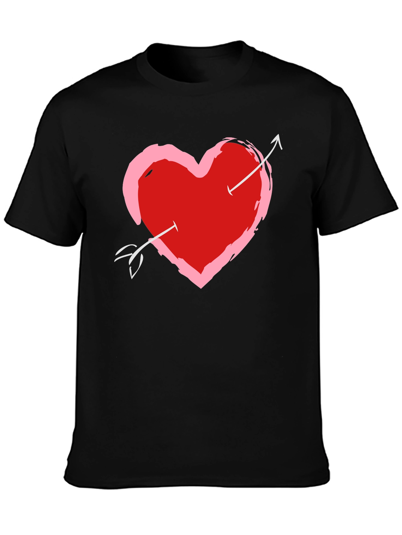 Heart with Arrow T-Shirt - Valentines Day Gift