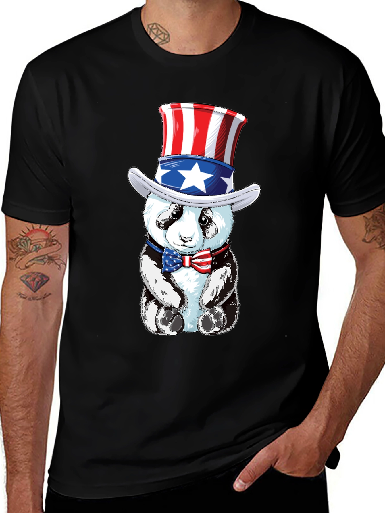 Patriotic Panda T-Shirt