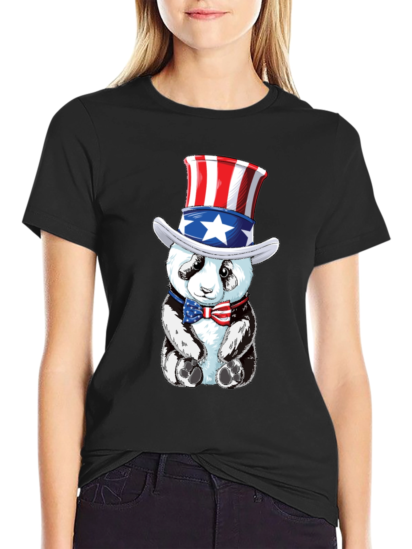 Patriotic Panda T-Shirt