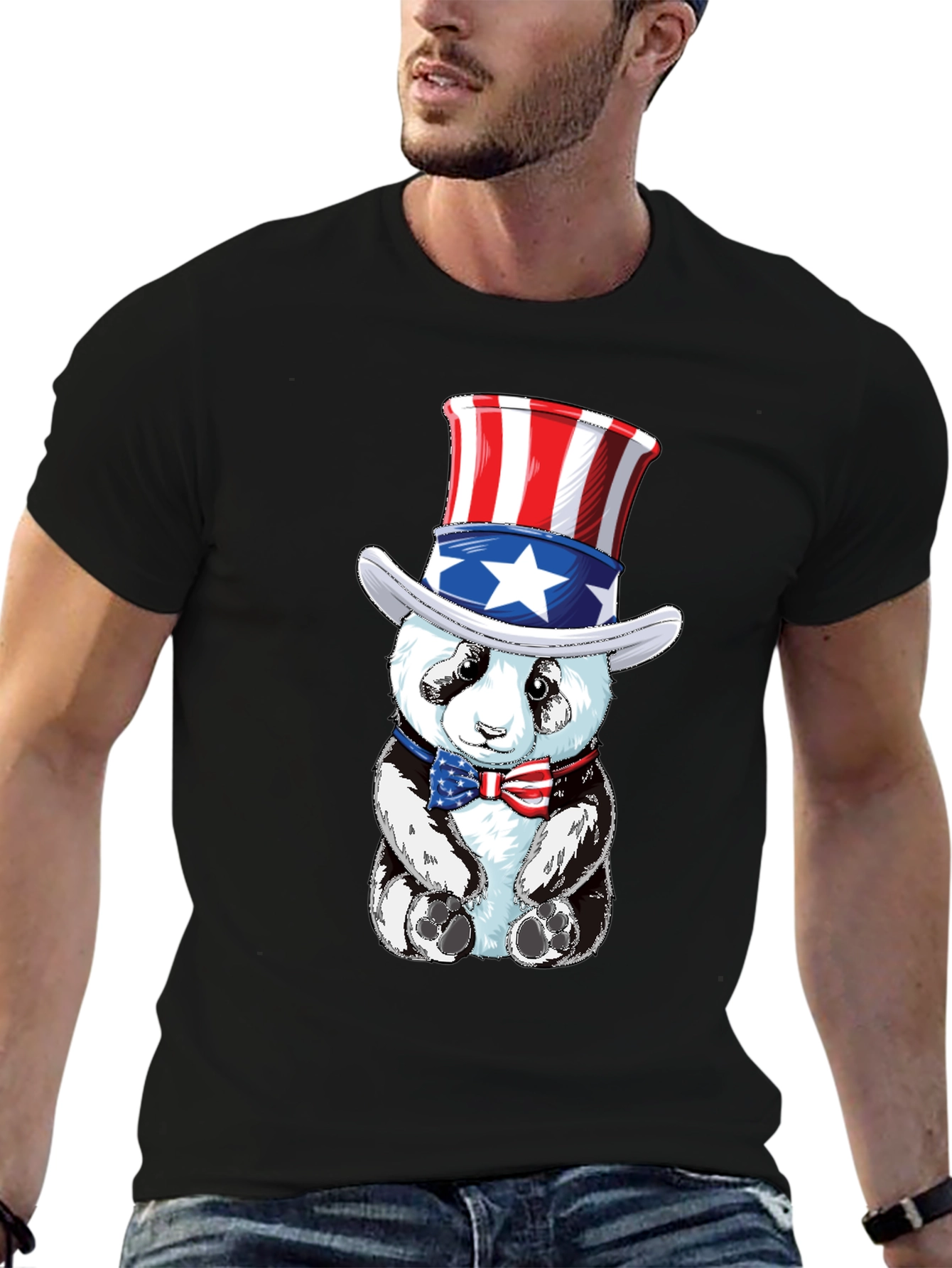 Patriotic Panda T-Shirt
