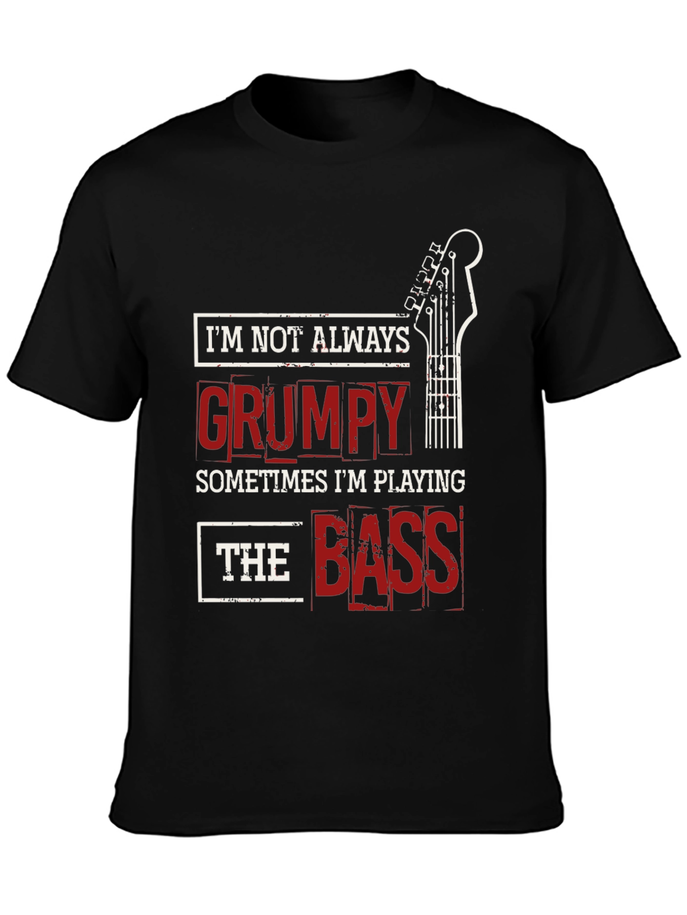 Grumpy Bass Player T-Shirt