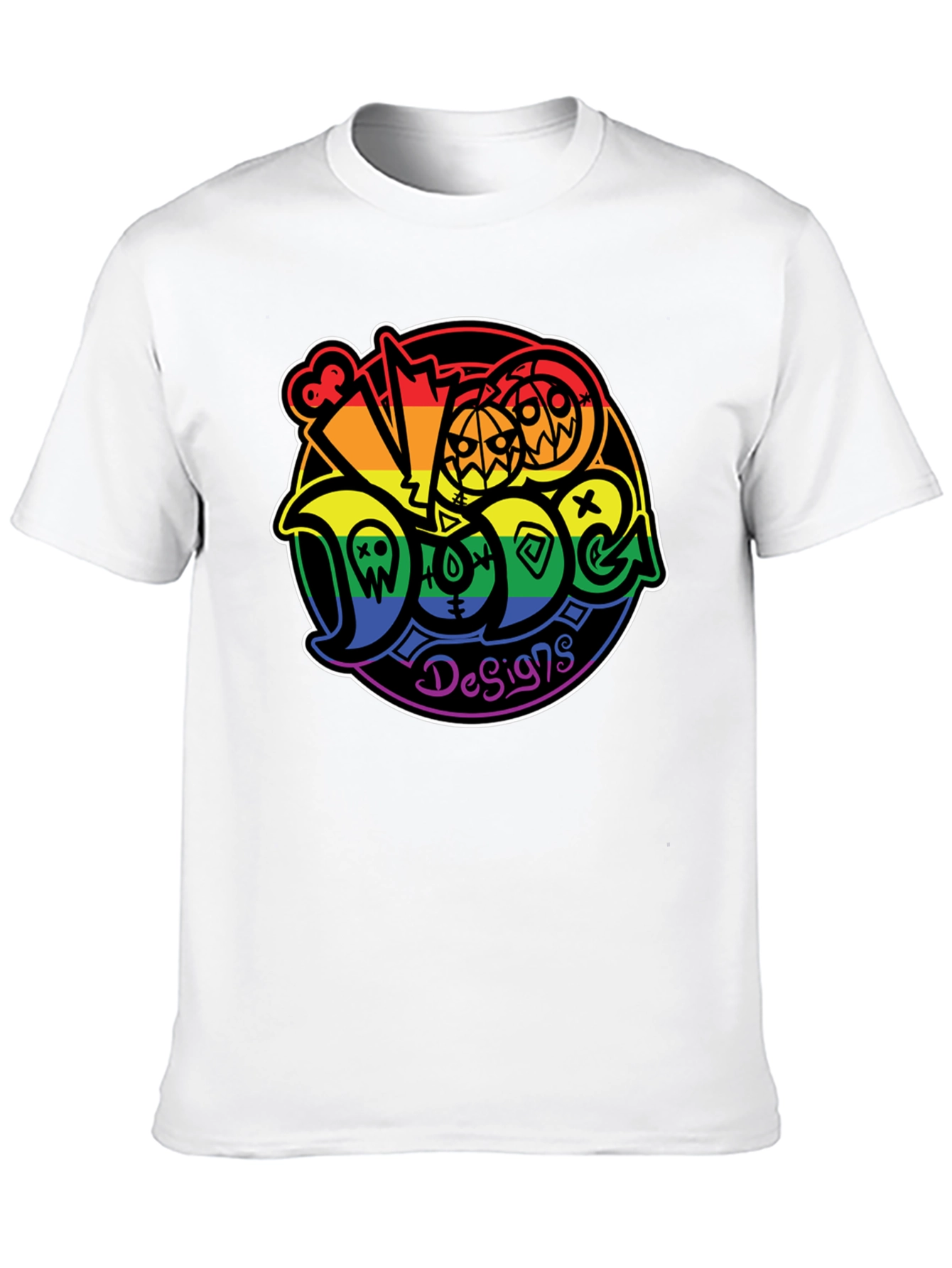 Doge Designs Rainbow Halloween T-Shirt