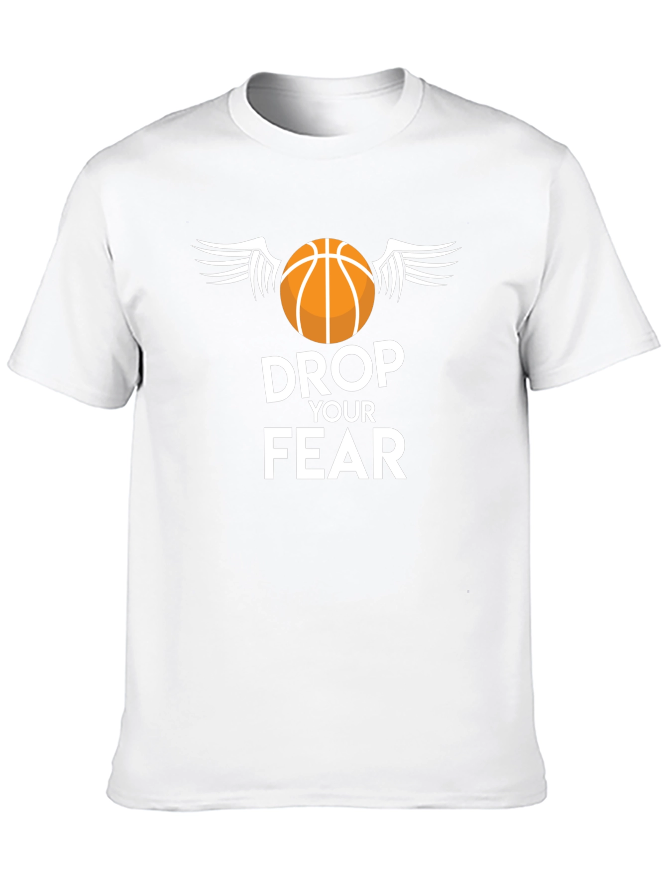 Drop Your Fear Basketball T-Shirt