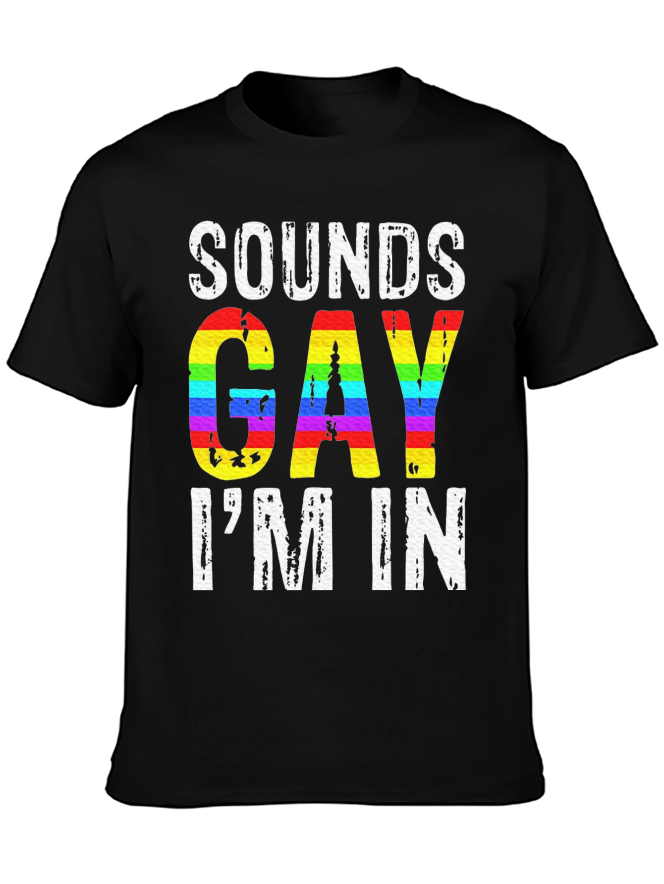 Sounds Gay Im In Graphic Tee